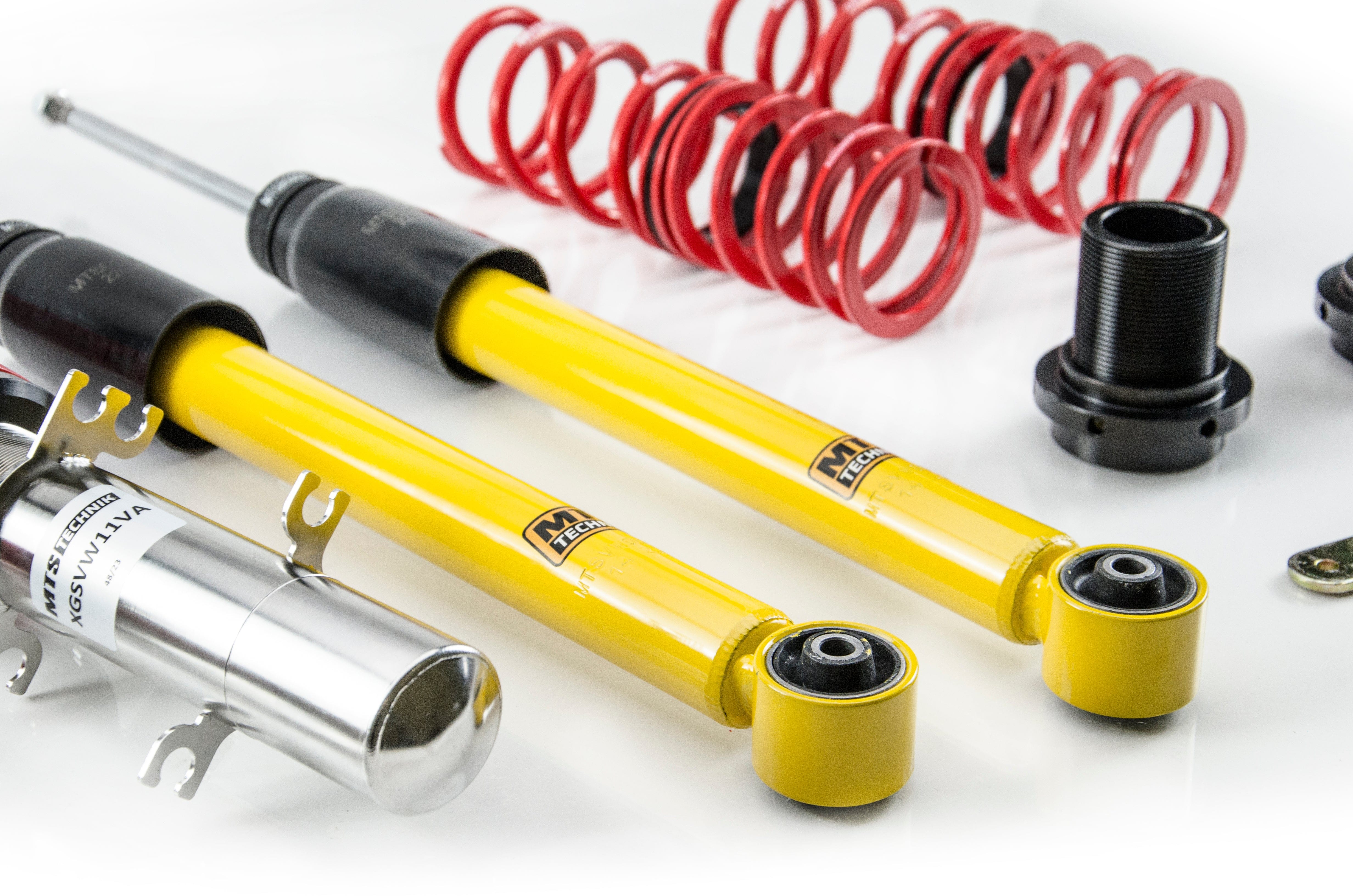 MTS Technik Stance Series Coilover Kit - With Front Axle Top Mount for 2000-2010 Volkswagen Jetta (MK3/MK4/MK5) XMTSGWVW87-S