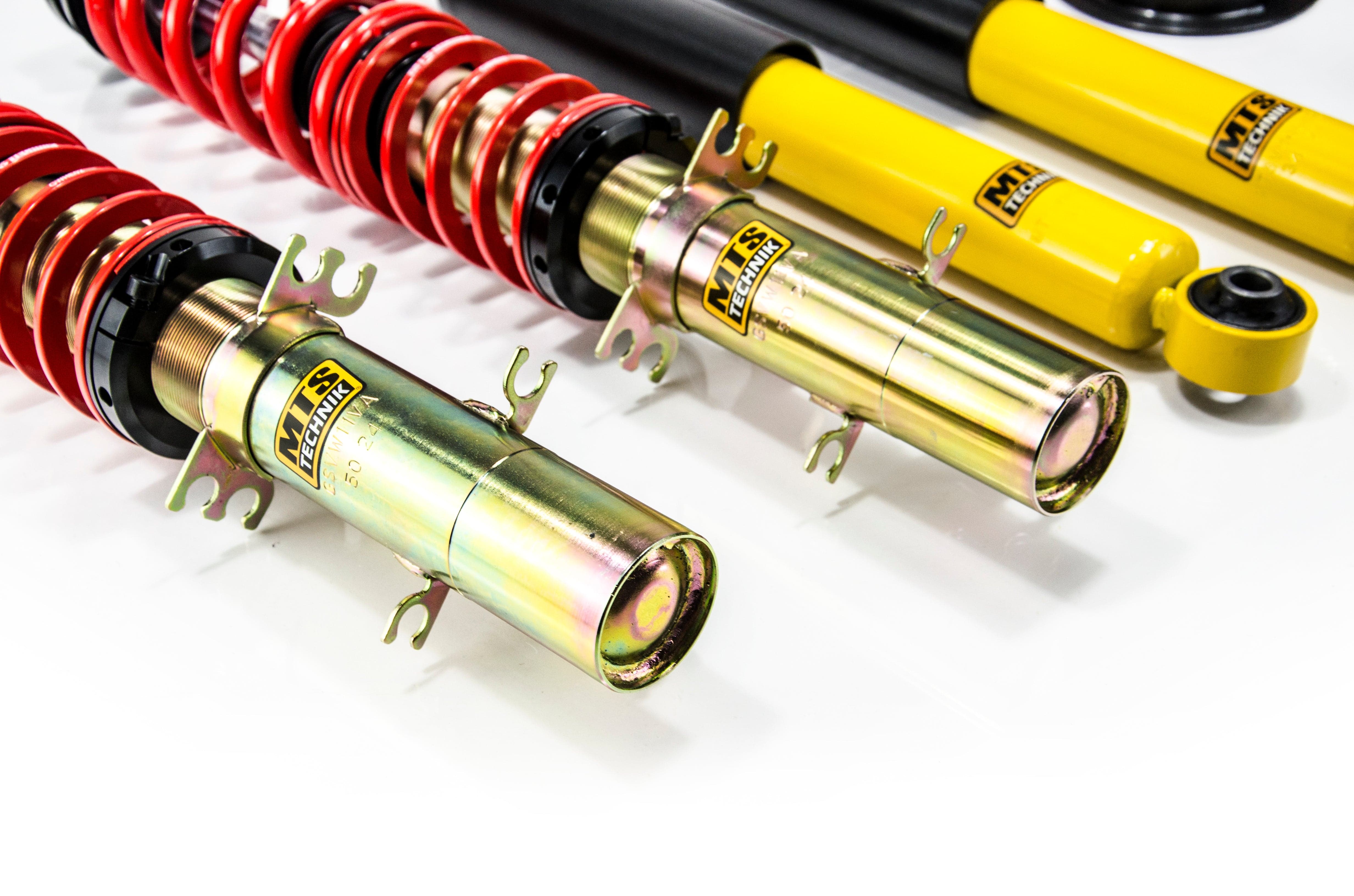 MTS Technik Stance Series Coilover Kit - With Front Axle Top Mount for 2002-2004 Audi S3 (8L/8P) MTSGWVW88-S