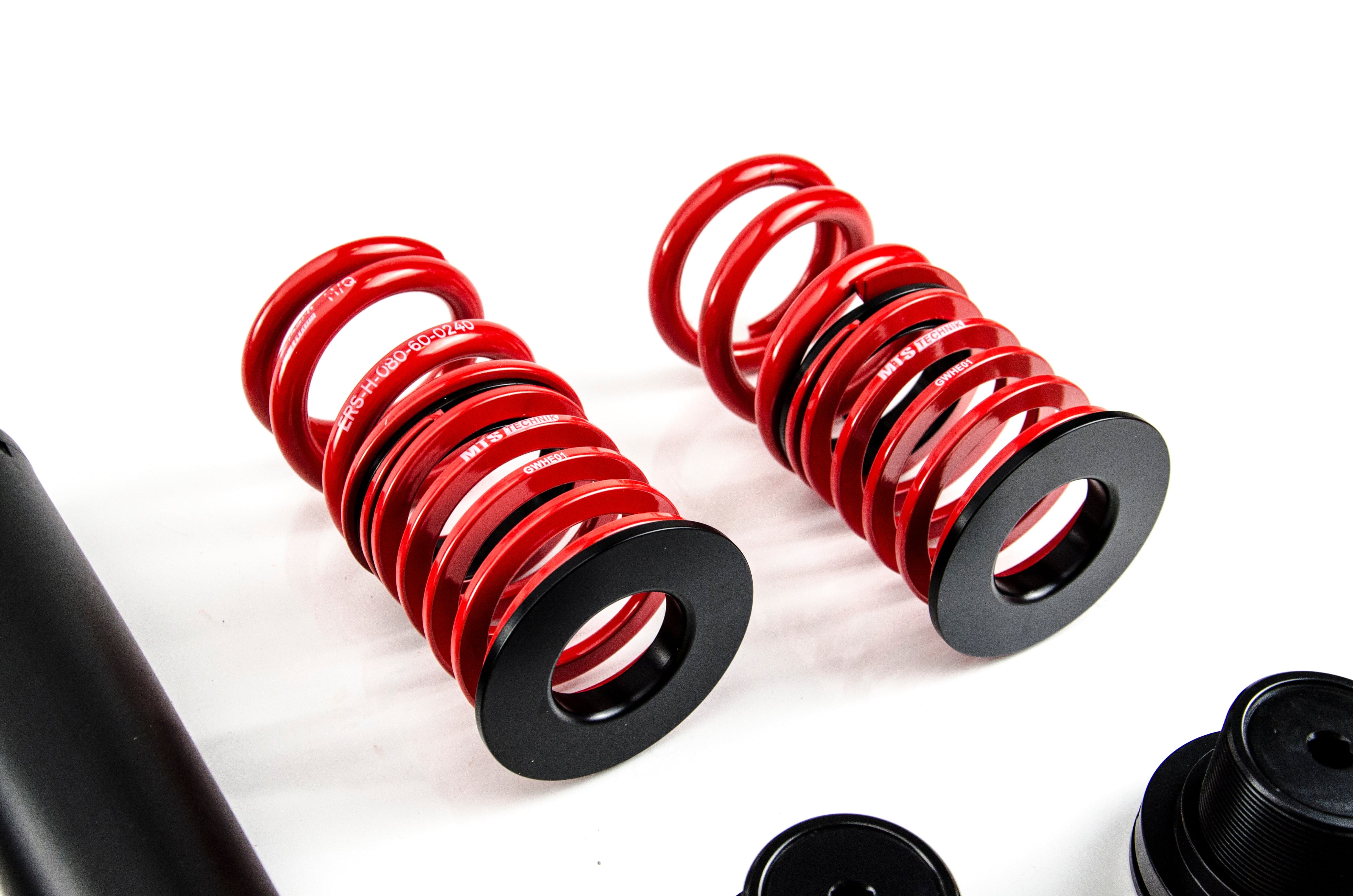 MTS Technik Stance Series Coilover Kit - With Front Axle Top Mount, Inox Housing for 1997-2002 BMW 328i (E36/E46) XMTSGWBM117-S