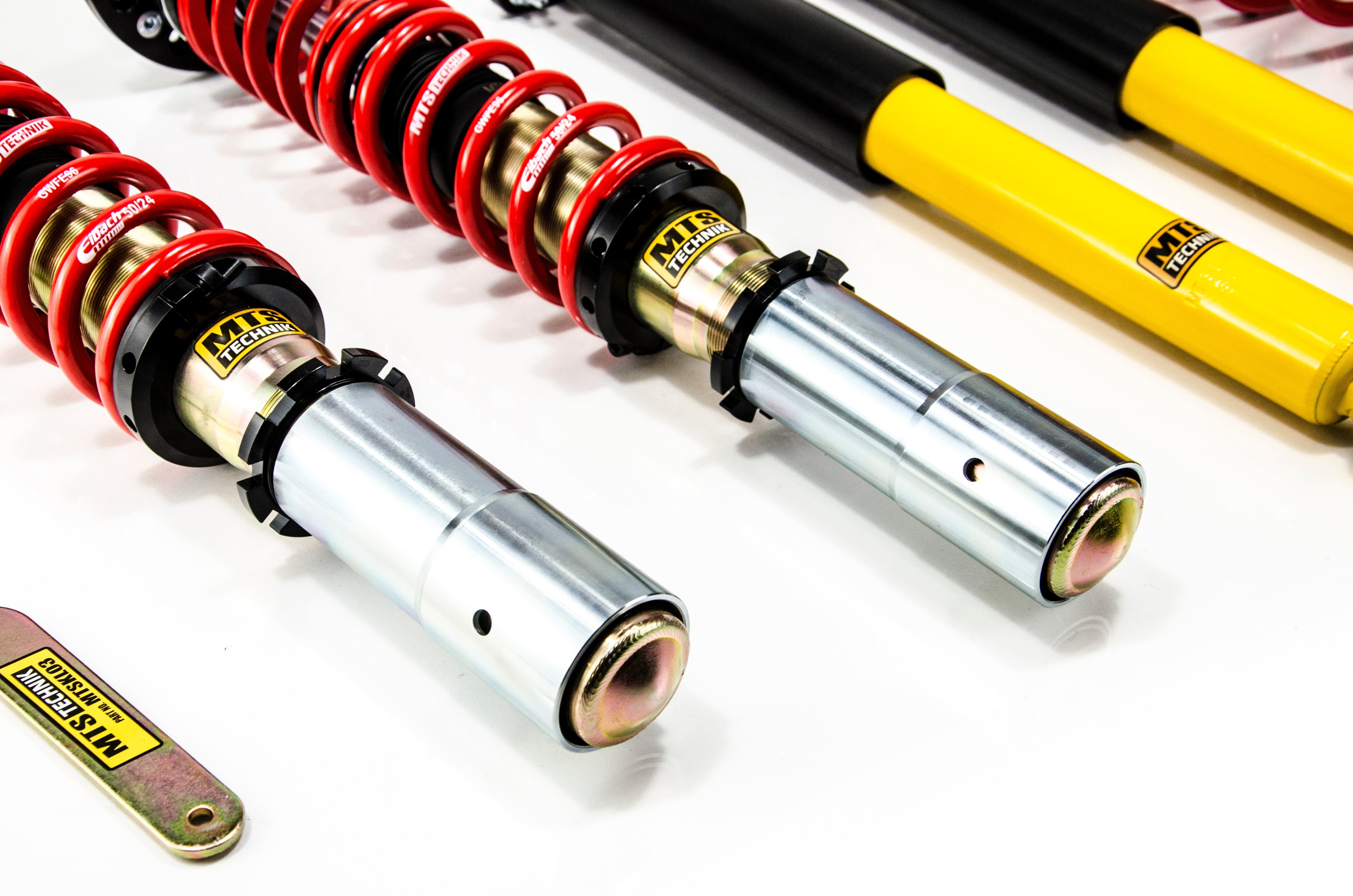 MTS Technik Stance Series Coilover Kit - With Rear Top Mount, Gold Housing for 1985-1993 BMW 325e (E30) MTSGWBM102-S