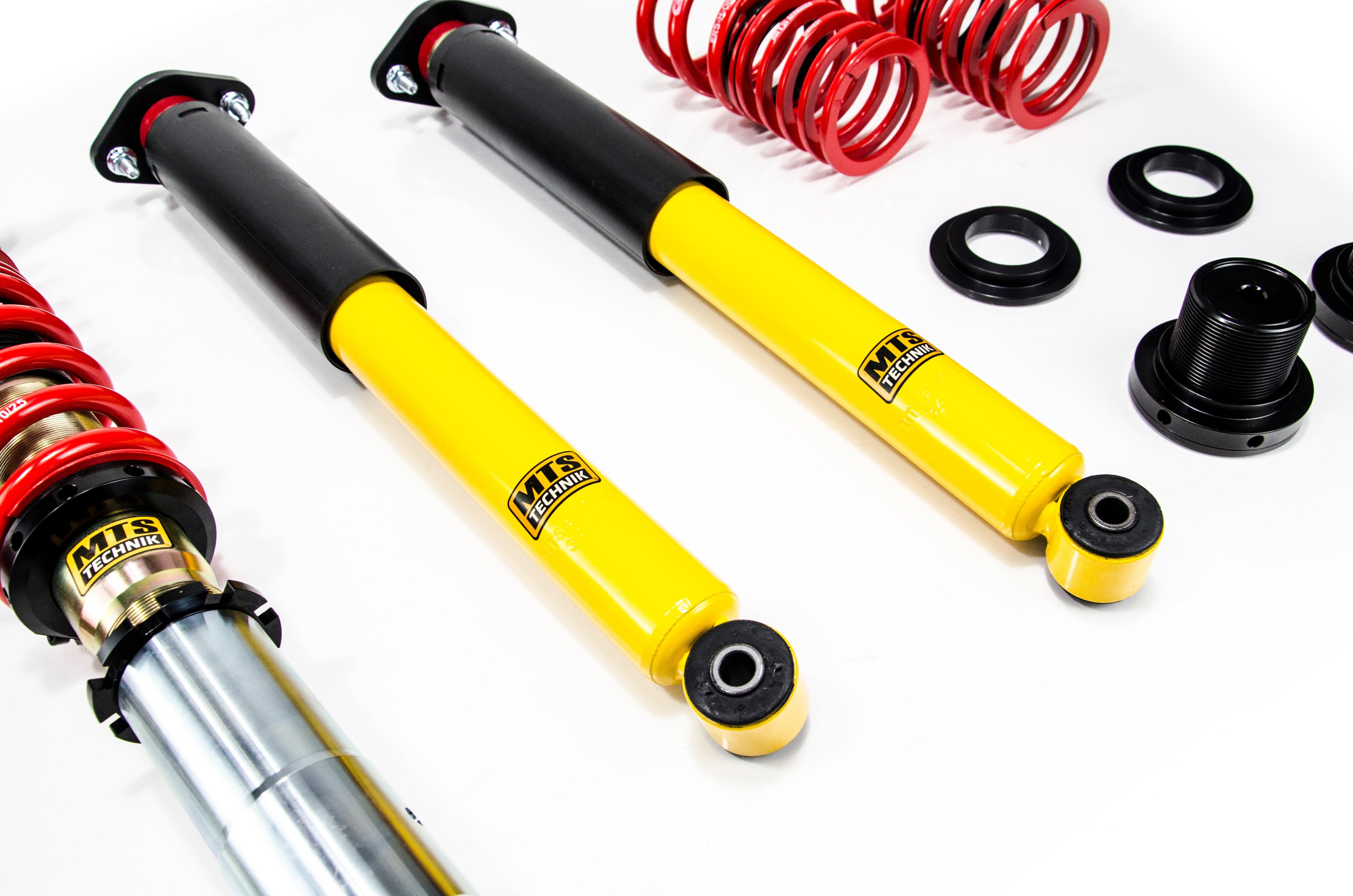 MTS Technik Stance Series Coilover Kit - With Rear Top Mount, Gold Housing for 1985-1993 BMW 325e (E30) MTSGWBM102-S