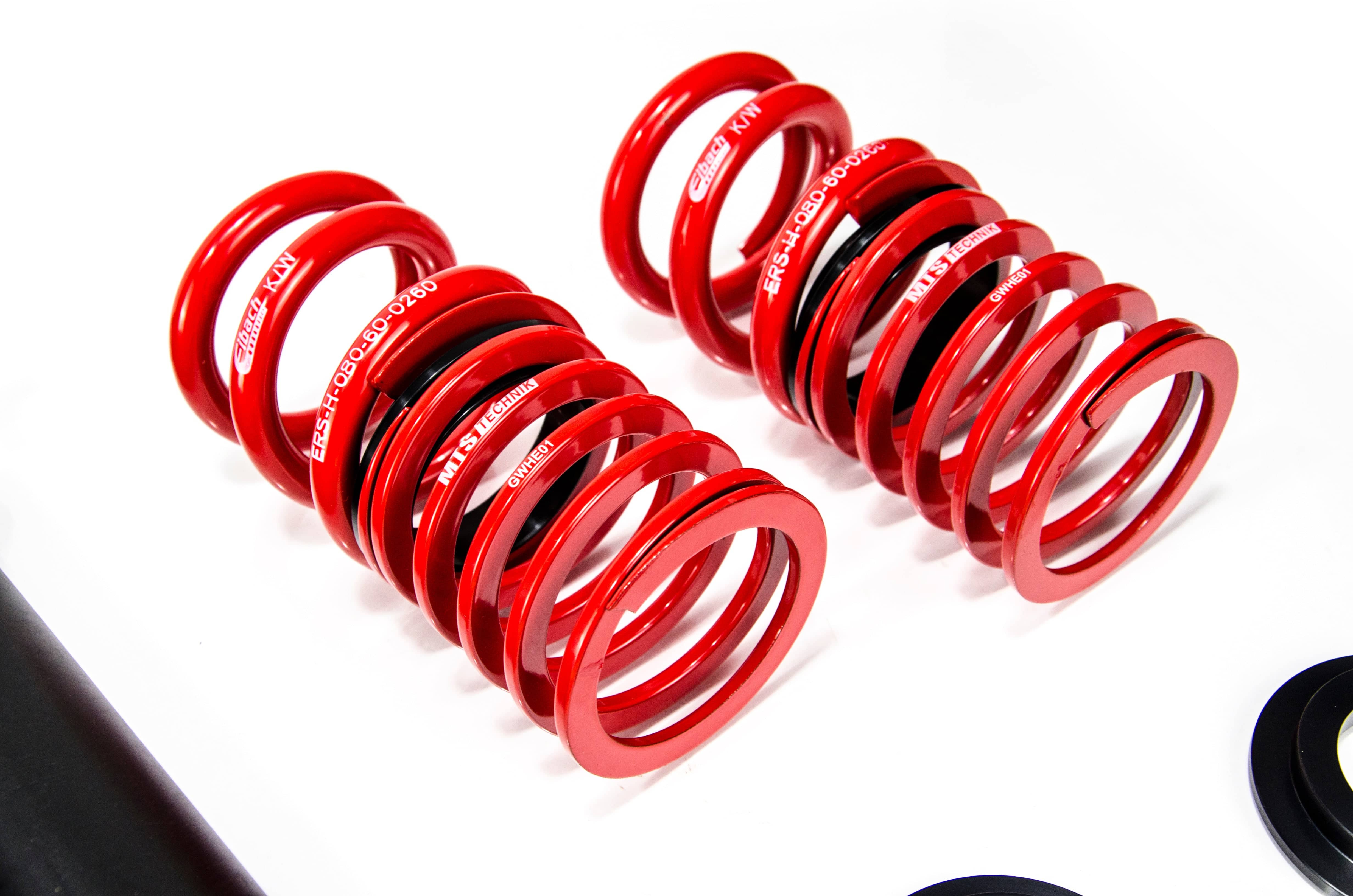 MTS Technik Stance Series Coilover Kit - With Rear Top Mount, Gold Housing for 1985-1993 BMW 325e (E30) MTSGWBM102-S