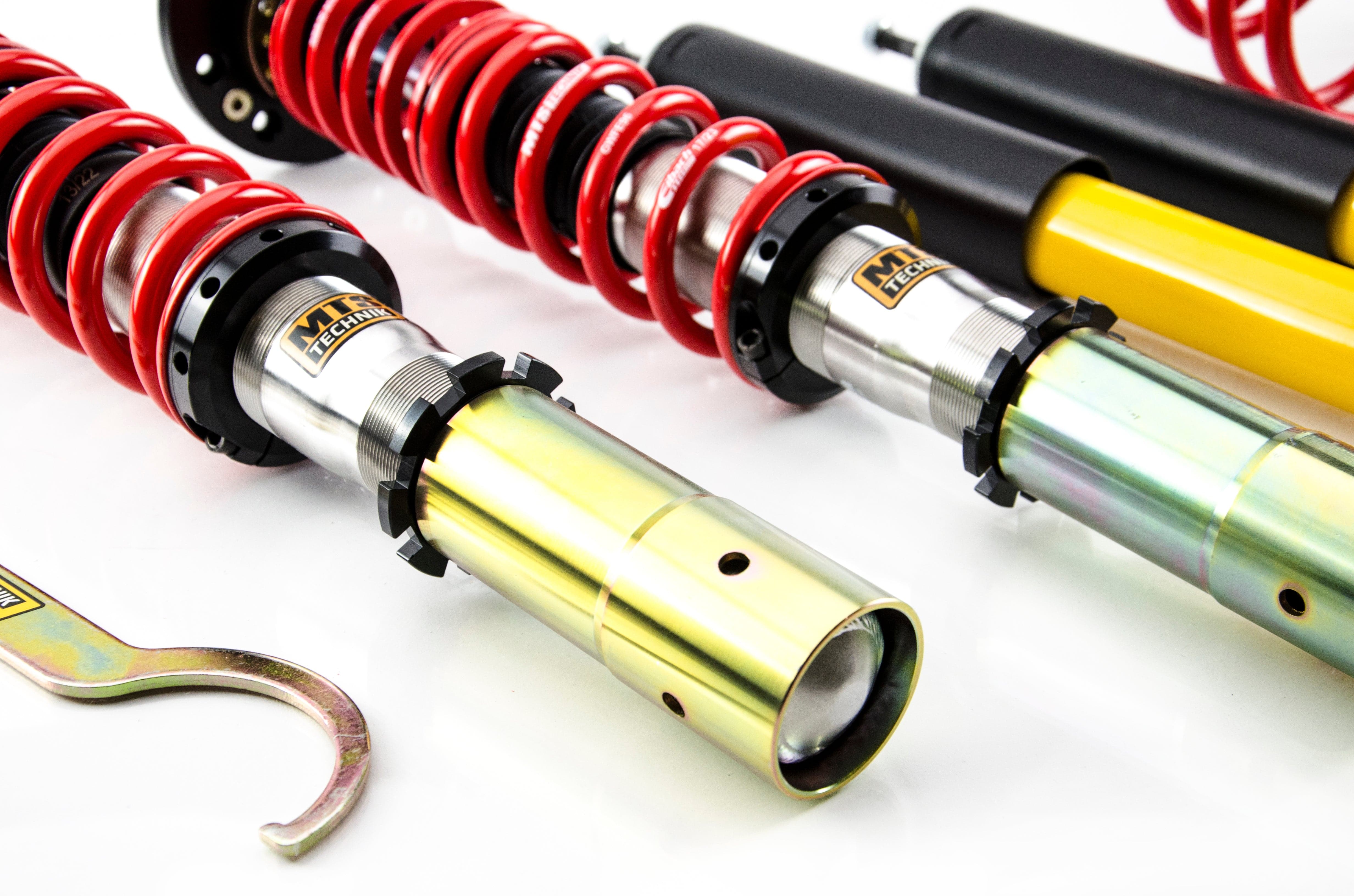 MTS Technik Stance Series Coilover Kit - With Rear Top Mount, Inox Housing for 1985-1993 BMW 318i (E30) XMTSGWBM102-S