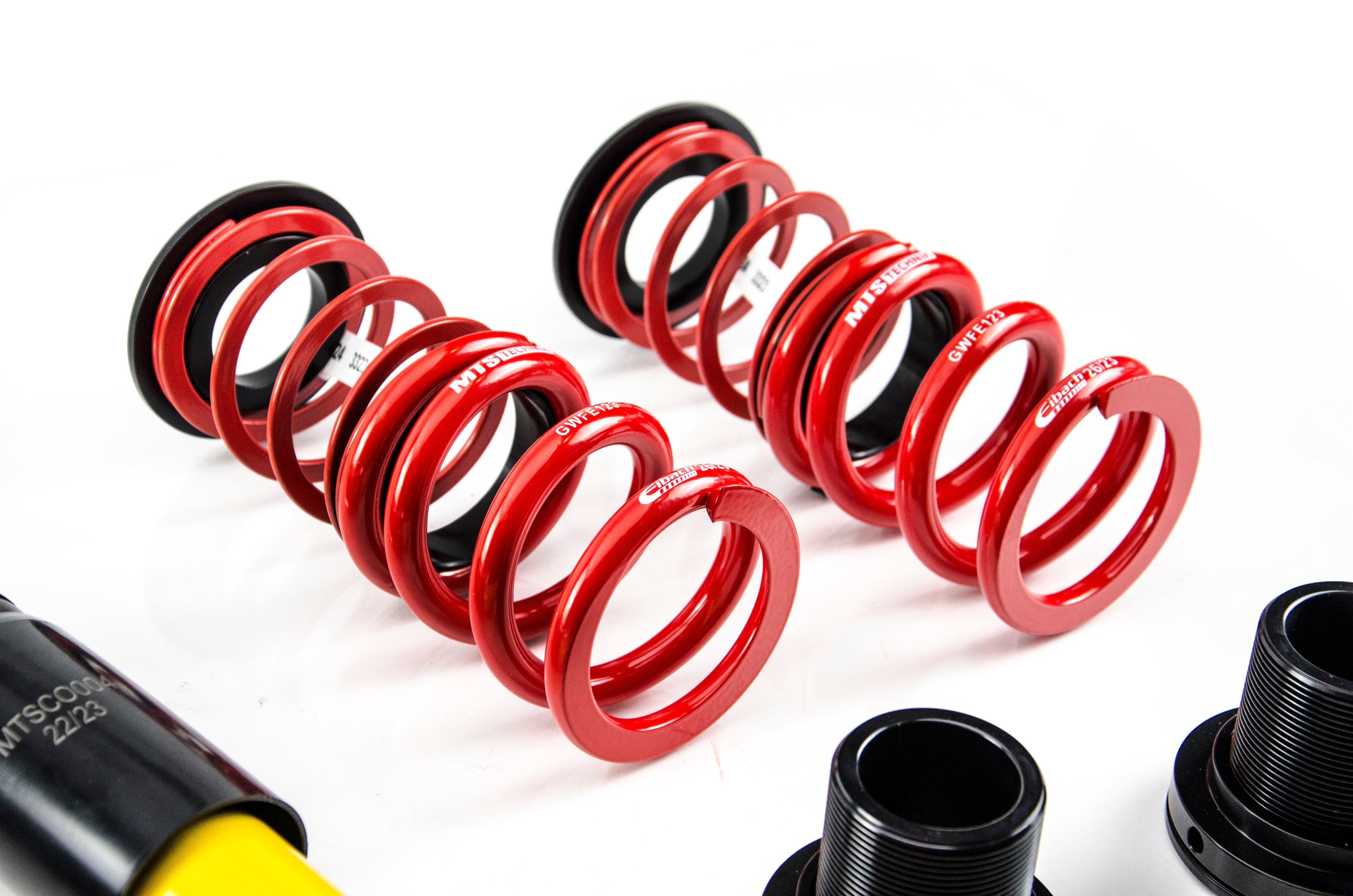 MTS Technik Stance Series Coilover Kit - Without Front and Rear Top Mount, Inox Housing for 1992-1999 BMW M3 (E36) XMTSGWBM01-S