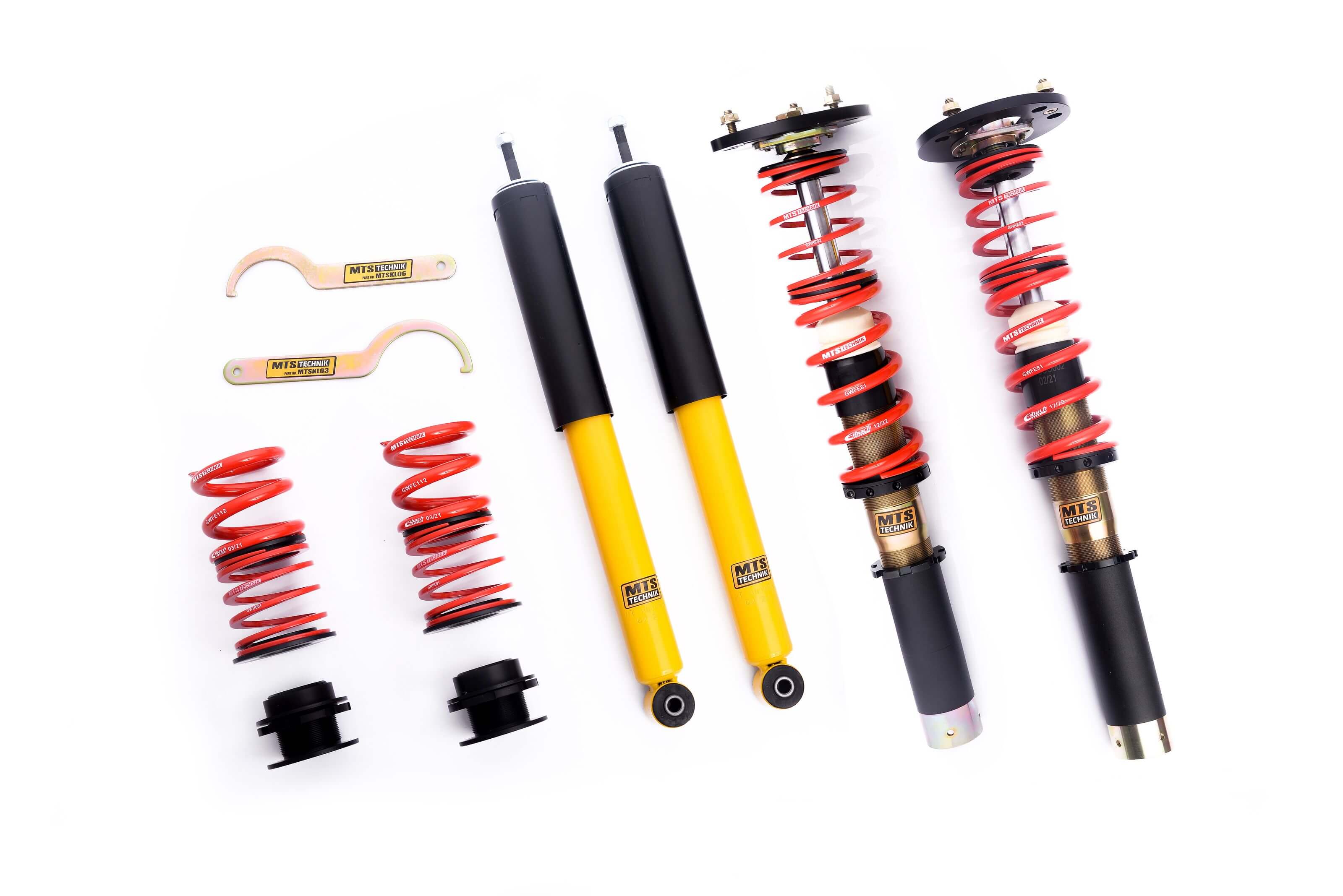 MTS Technik Stance Series Suspension Coilover Kit (45mm Front Strut) for 1982-1991 BMW 3 Series Coupe (E30) MTSGWBM15-S