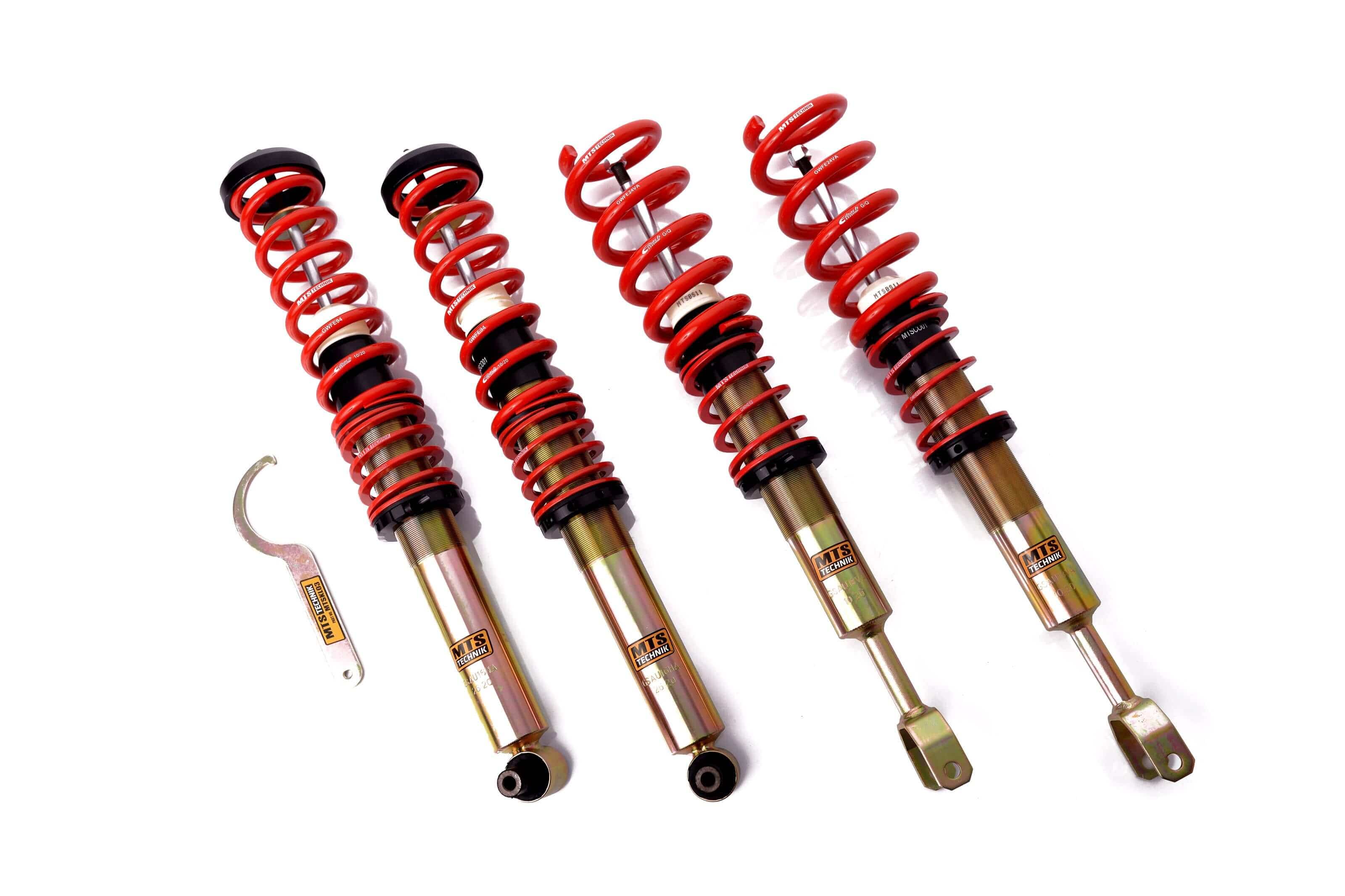 MTS Technik Stance Series Suspension Coilover Kit (Front Axle Max Load 1080 kg) for 1994-2001 Audi A4 Kombi (8D5) MTSGWAU52-S