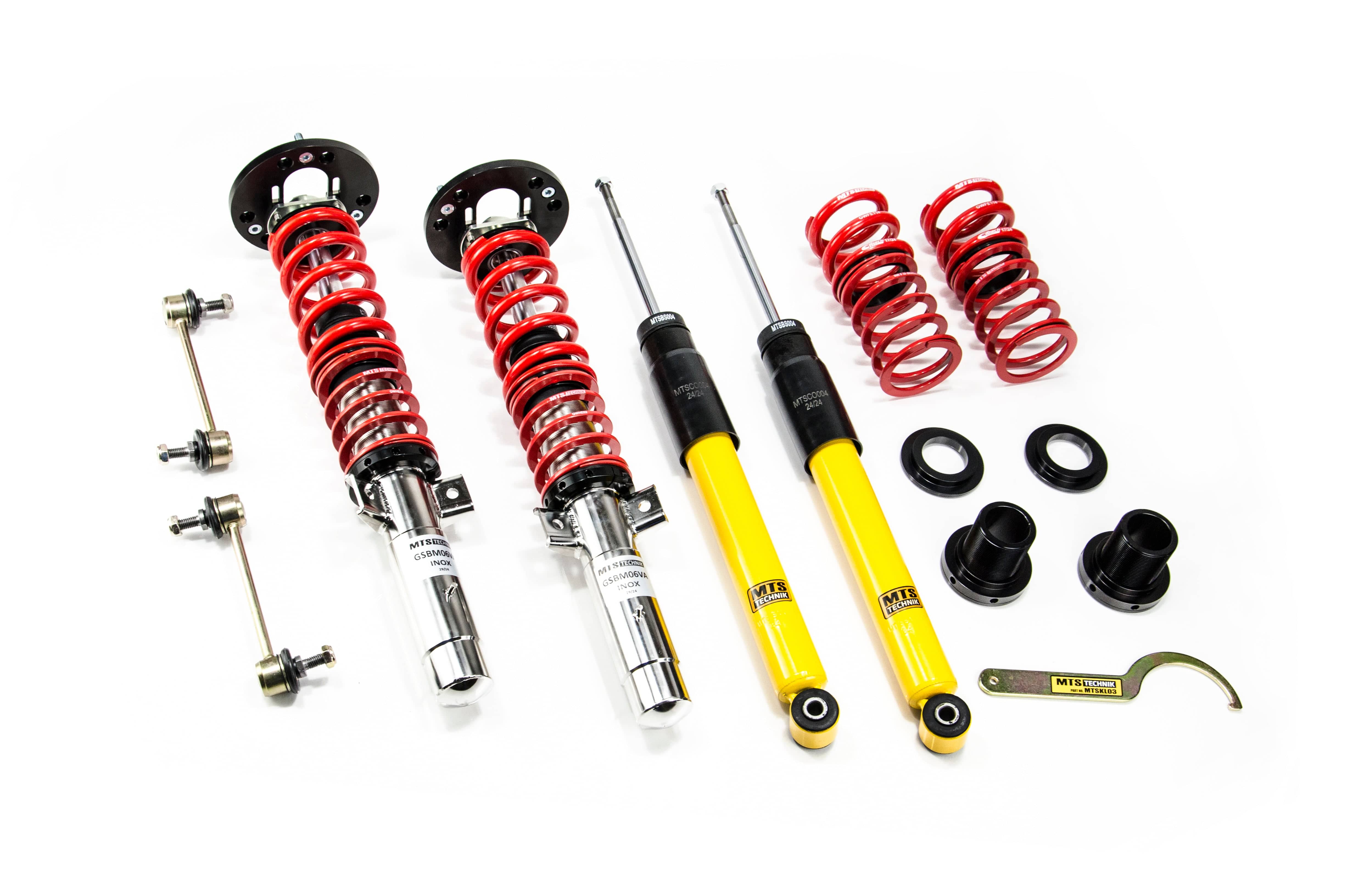 MTS Technik Stance Series Suspension Coilover Kit (Inox Housing) for 1992-1993 BMW 318i (E36) XMTSGWBM113-S