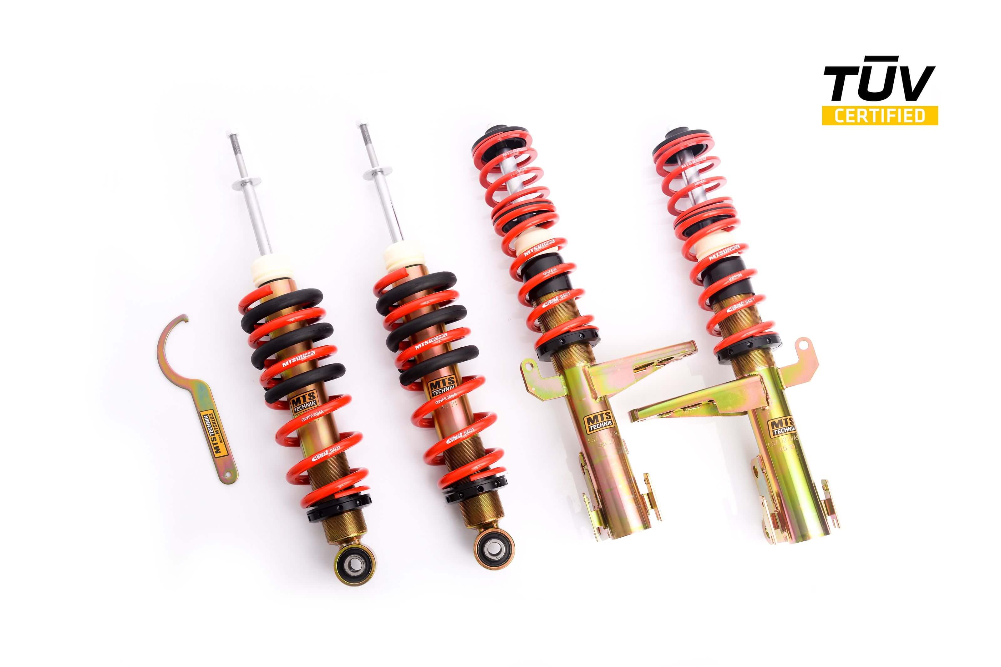 MTS Technik Stance Series Suspension Coilover Kit (w/o Camber/Top Mount Front Axle) for 1993-1995 Audi 90 (B4) MTSGWAU34-S