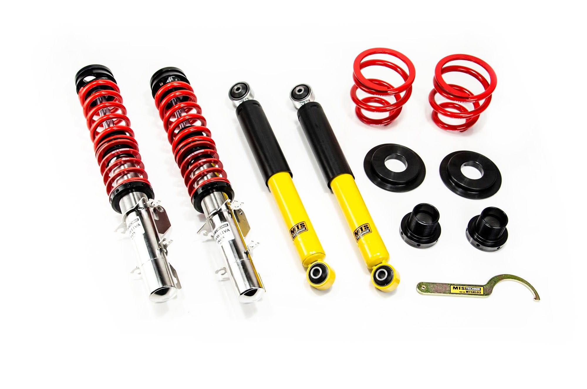 MTS Technik Street Series Suspension Coilover Kit for 2000-2004 Audi S3 (8L/8P) XMTSGWVW88