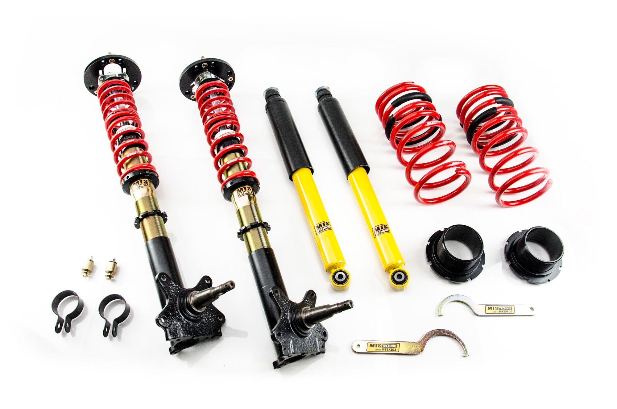 MTS Technik Street Series Suspension Coilover Kit (Gold Housing) for 1971-1993 BMW 2000 (Typ 121) MTSGWBM94