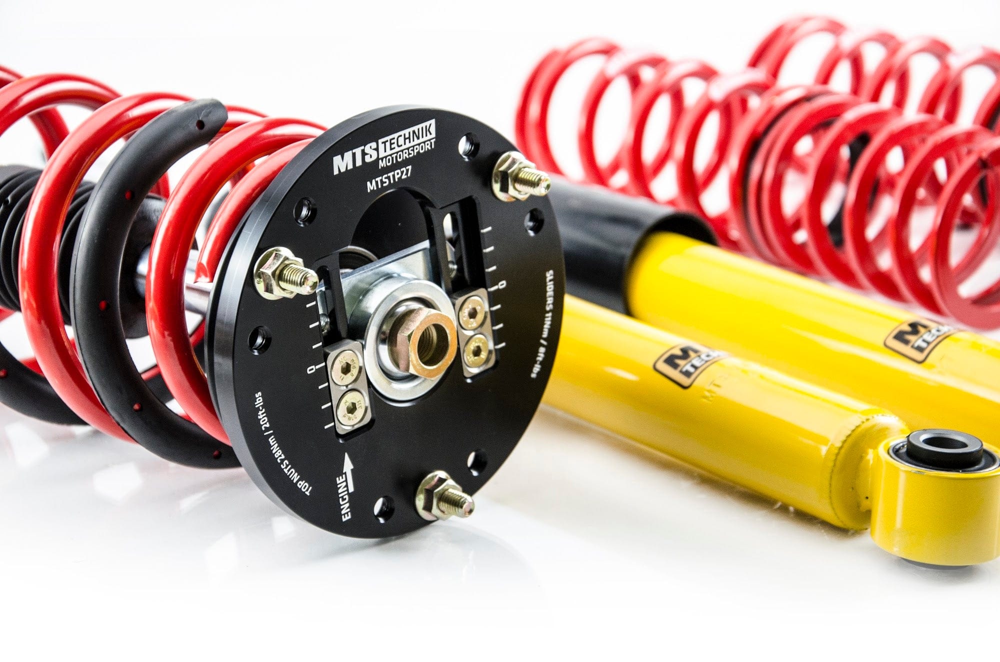 MTS Technik Street Series Coilover Kit - Gold Housing for 2013-2024 Audi RS3 (8V/8Y) MTSGWVW102