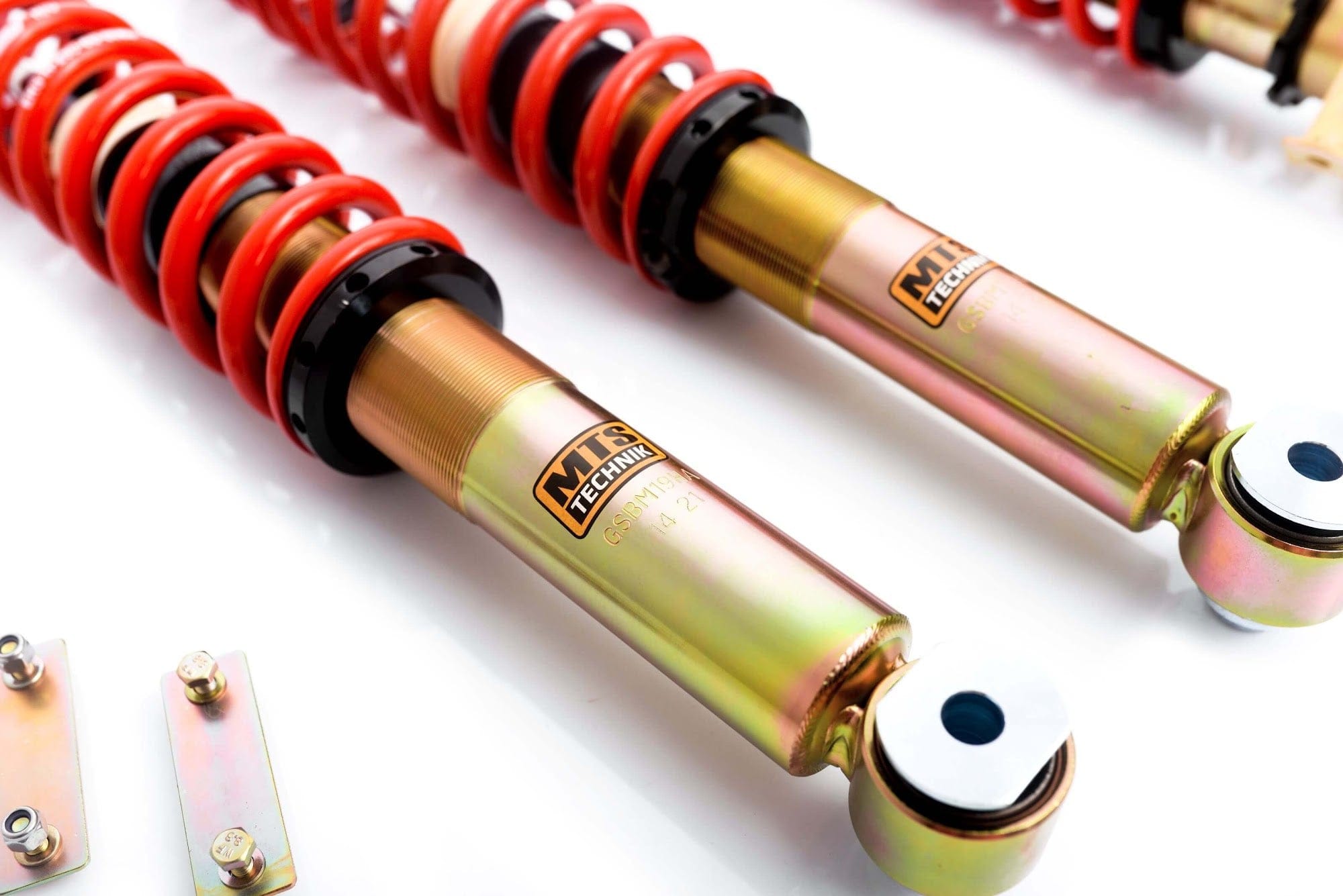 MTS Technik Street Series Coilover Kit - Gold Housing, Later for 1978-1987 BMW 735i (E23) MTSGWBM87