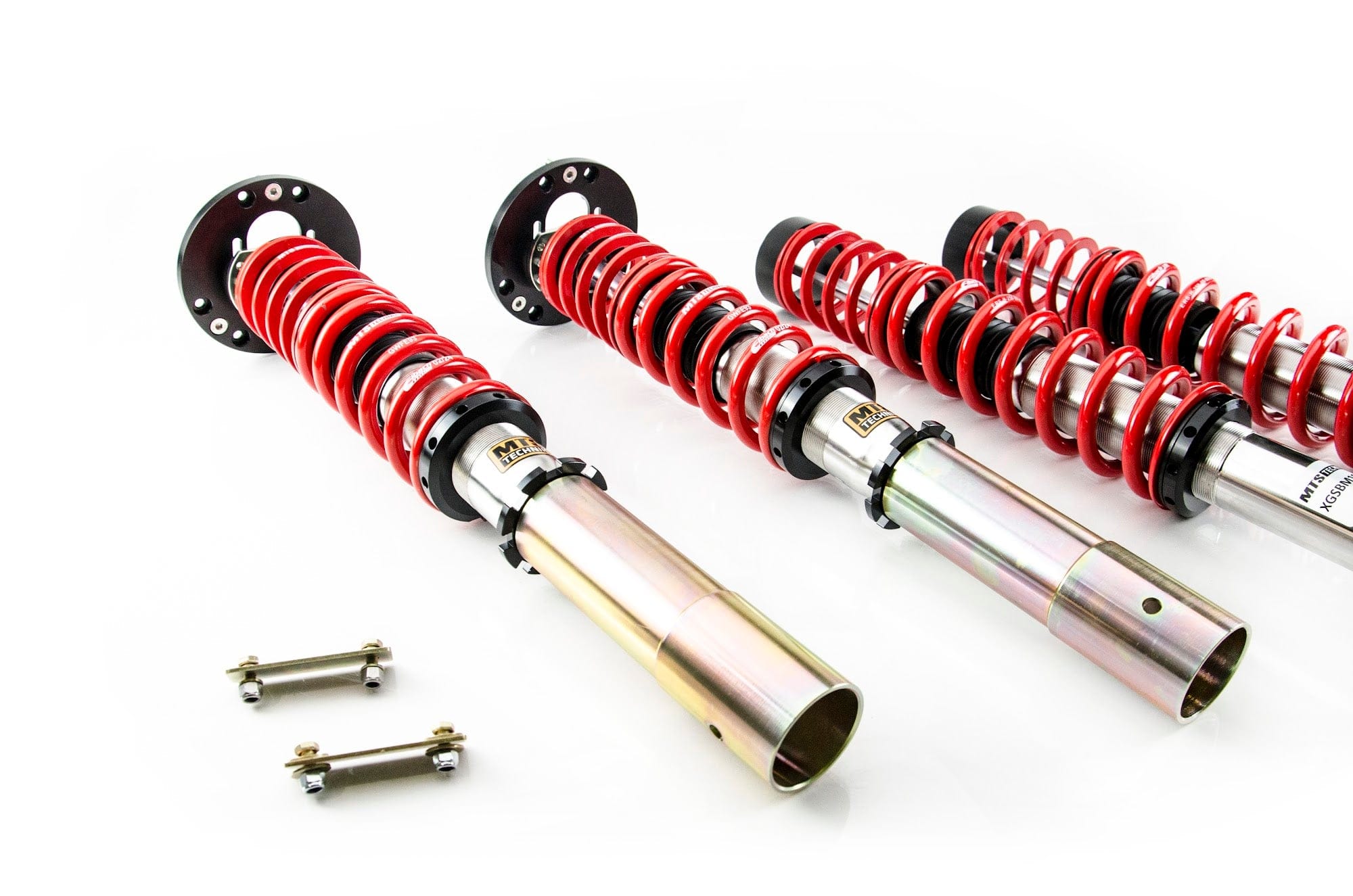 MTS Technik Street Series Coilover Kit - Inox Housing, 78mm Rear Top for 1978-1987 BMW 735i (E23) XMTSGWBM29