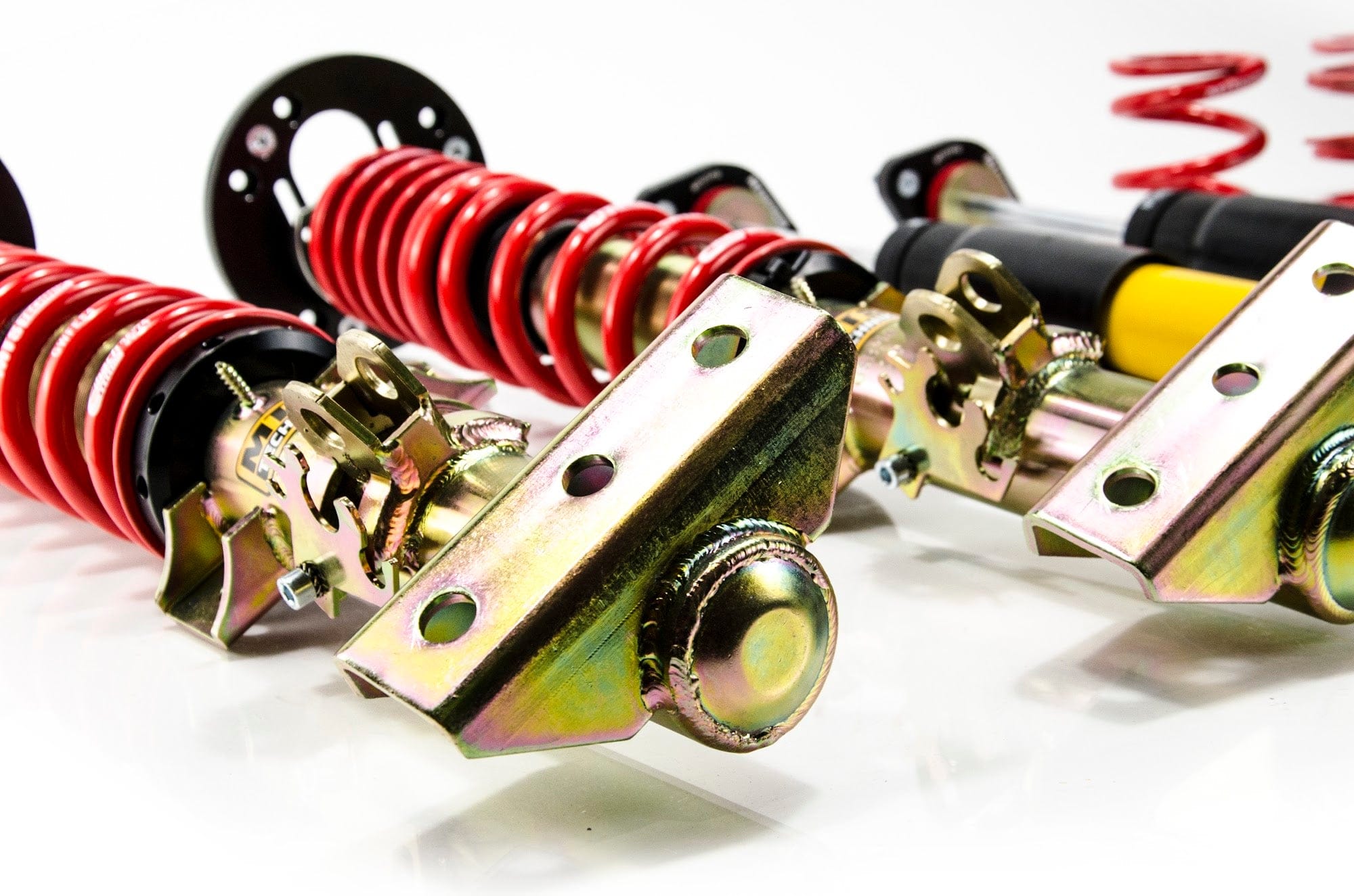 MTS Technik Street Series Coilover Kit - With Front and Rear Top Mount, Gold Housing for 1992-1999 BMW 323i (E36/E46) MTSGWBM98