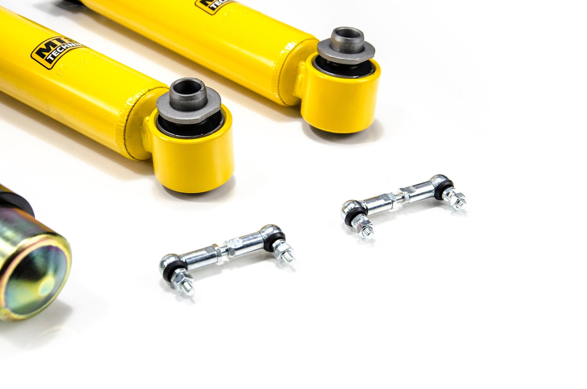 MTS Technik Street Series Coilover Kit - With Front Top Mount, Gold Housing, With Nivo for 2010 BMW 535i (E61) MTSGWBM111