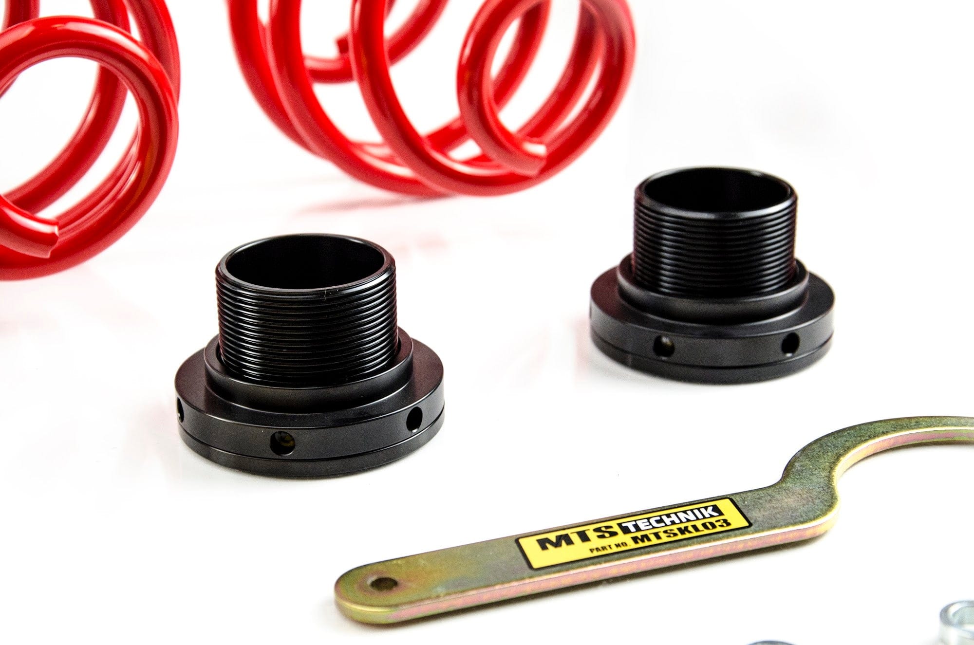 MTS Technik Street Series Coilover Kit - With Front Top Mount, Without Rear Top Mount, Inox Housing for 1995-2002 BMW 318ti (E36) XMTSGWBM117