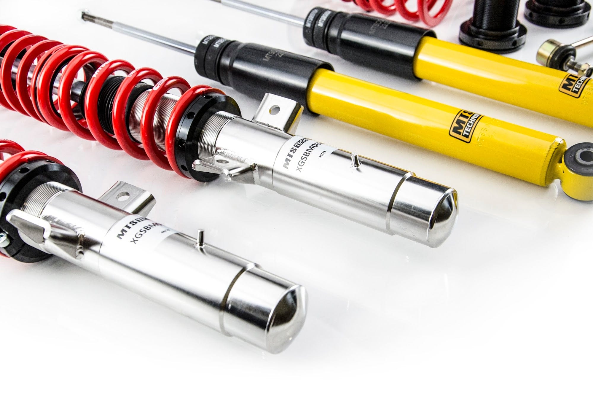 MTS Technik Street Series Coilover Kit - With Rear Axle Top Mount for 2001-2005 BMW 328Ci (E46) XMTSGWBM100