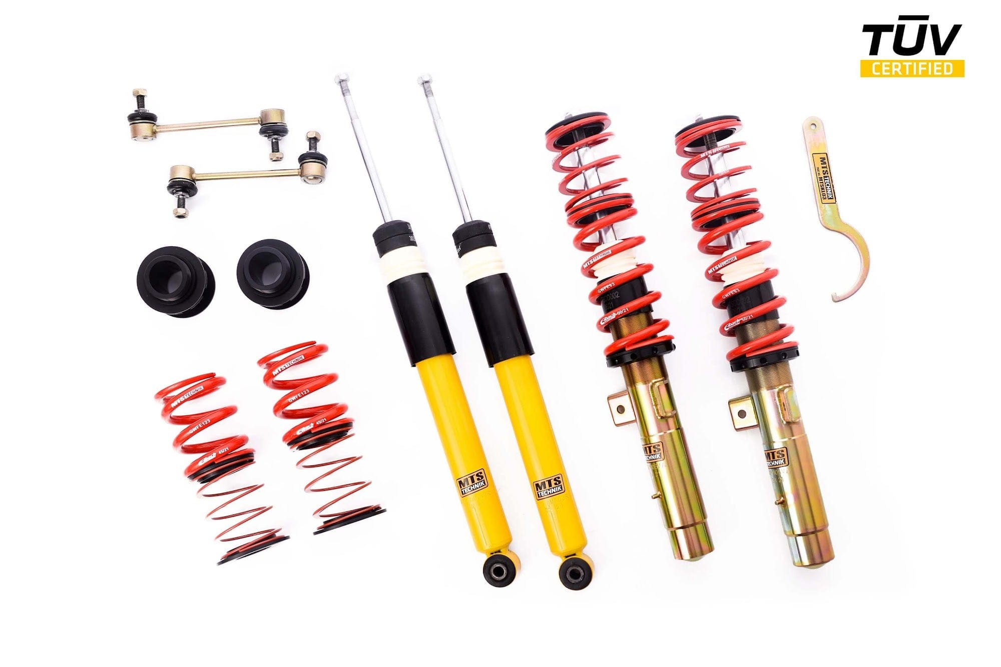 MTS Technik Street Series Suspension Coilover Kit for 1998-2007 BMW 3 Series Sedan (E46) MTSGWBM03