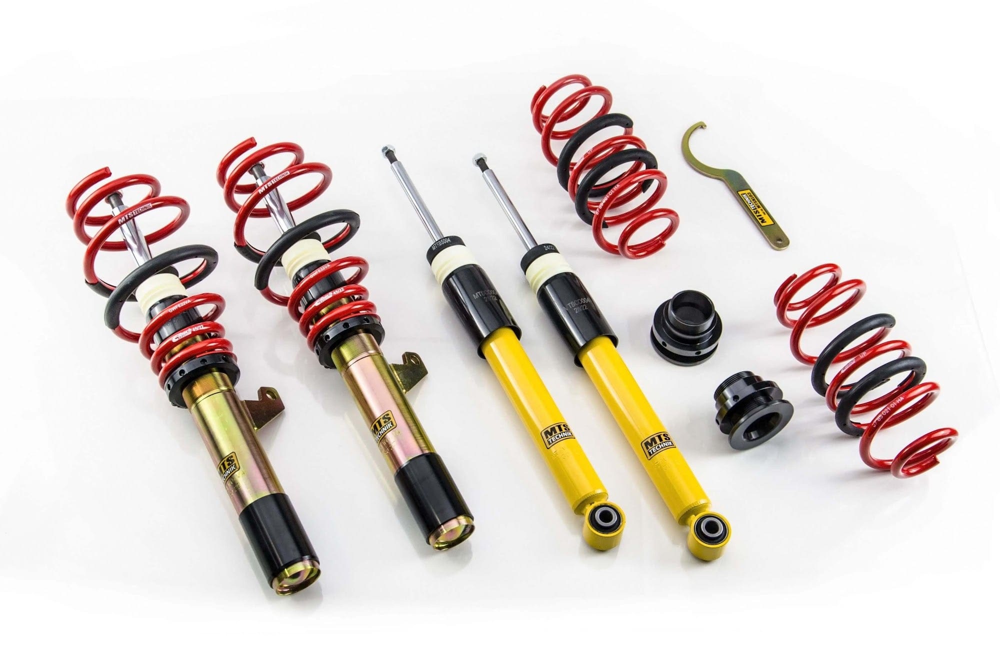 MTS Technik Street Series Suspension Coilover Kit (Front Axle Max Load 1000-1090 kg) for 2011-2019 Volkswagen Beetle (5C1/5C2) MTSGWVW36