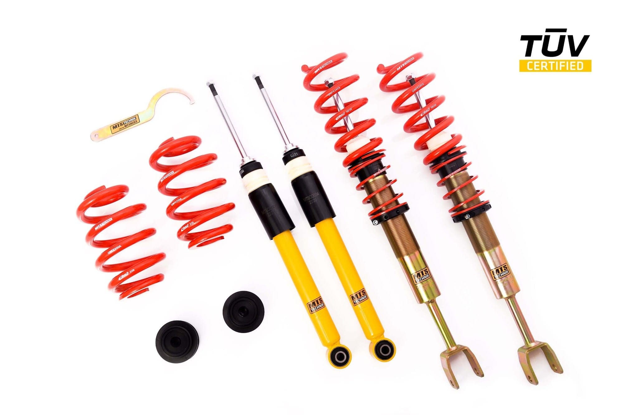 MTS Technik Street Series Suspension Coilover Kit (Front Axle Max Load 1241-1305 kg) for 2005-2011 Audi A6 Kombi (4F5) MTSGWAU51