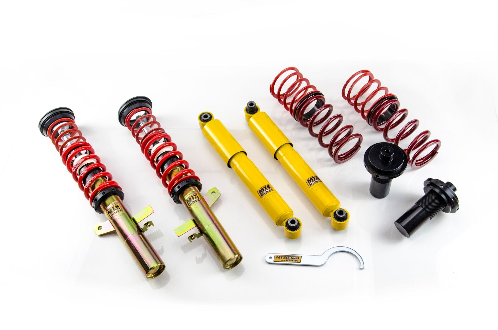 MTS Technik Street Series Suspension Coilover Kit for 2014-2023 Ford Transit Connect (S7R/E6H/E6J/S6H/S6J/E6E/E6F) MTSGWFO14