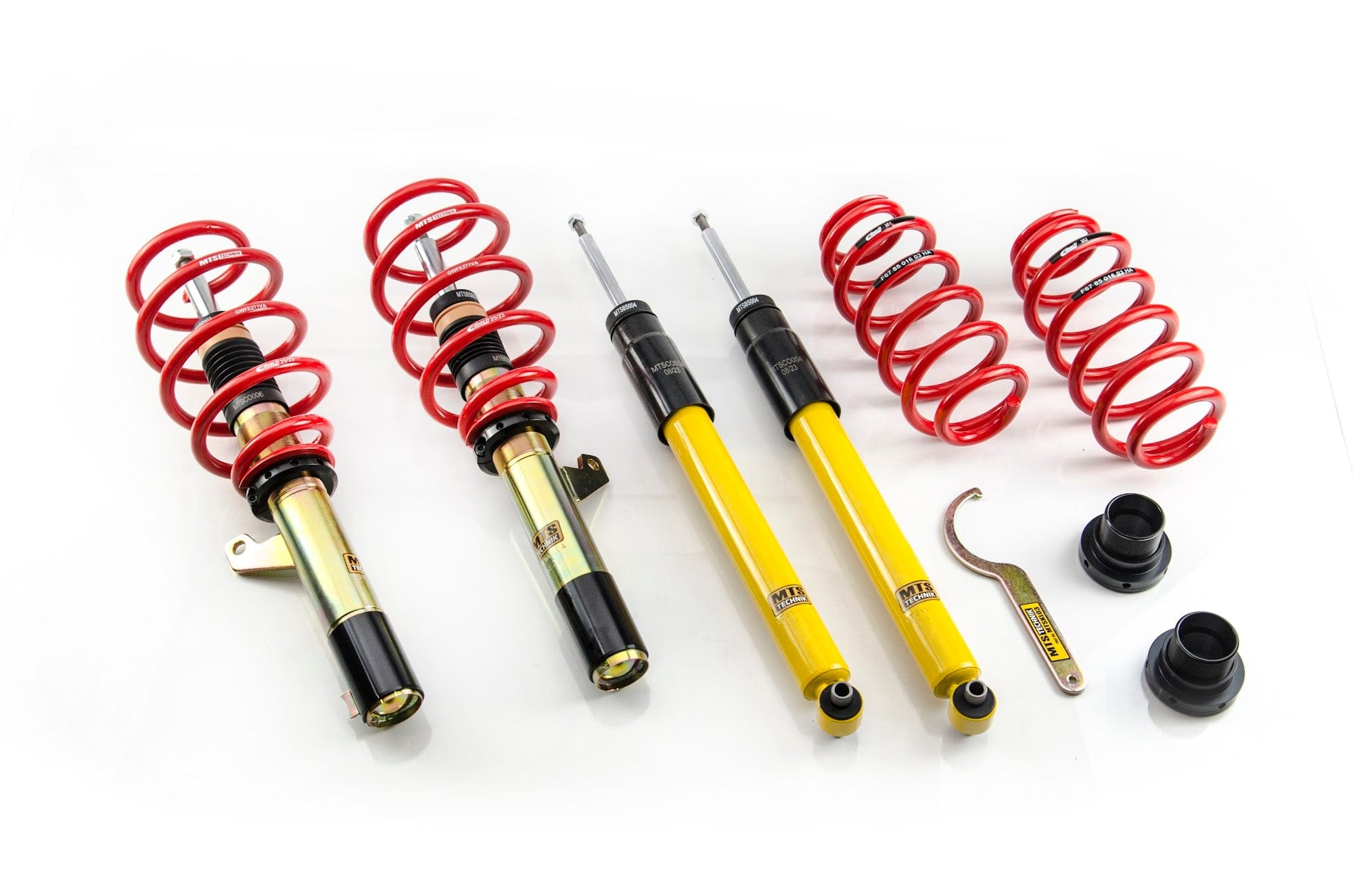 MTS Technik Street Series Suspension Coilover Kit (Gold Housing) for 2023 Cupra Formentor (KM) MTSGWCU02