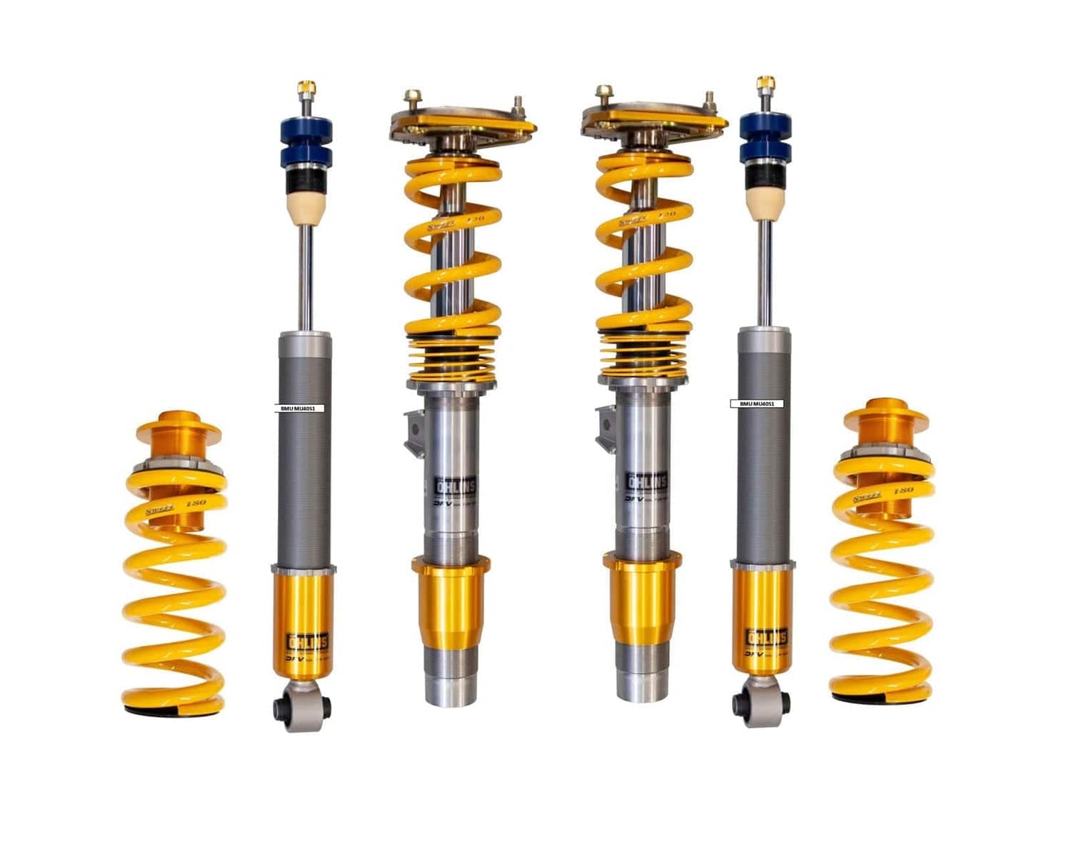 Ohlins Dedicated Track Coilovers - 2008-2013 BMW M3 (E90/E92) BMU MU40S1