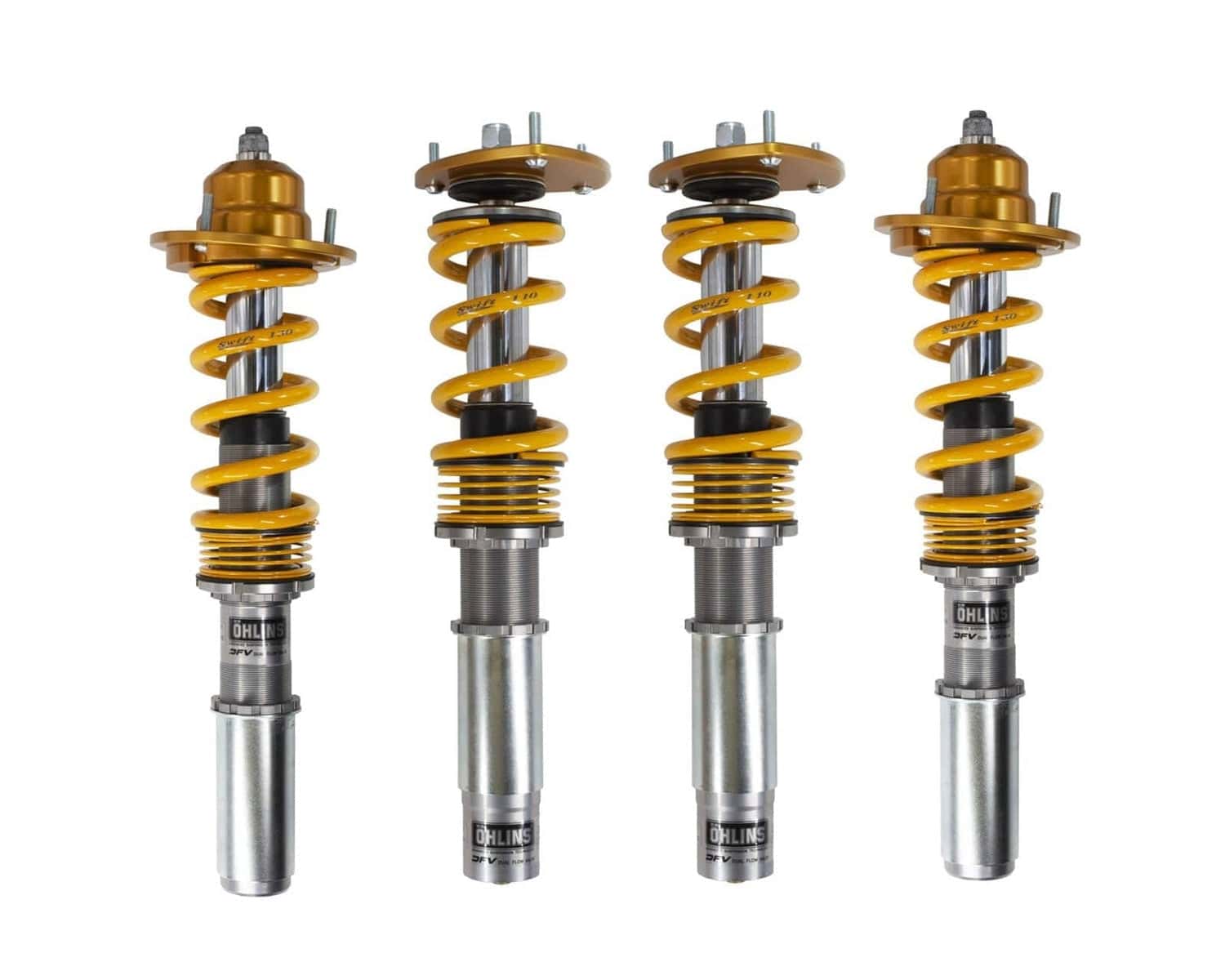 Ohlins Dedicated Track Coilovers - 2013-2016 Porsche Boxster (981) POU MU40S1