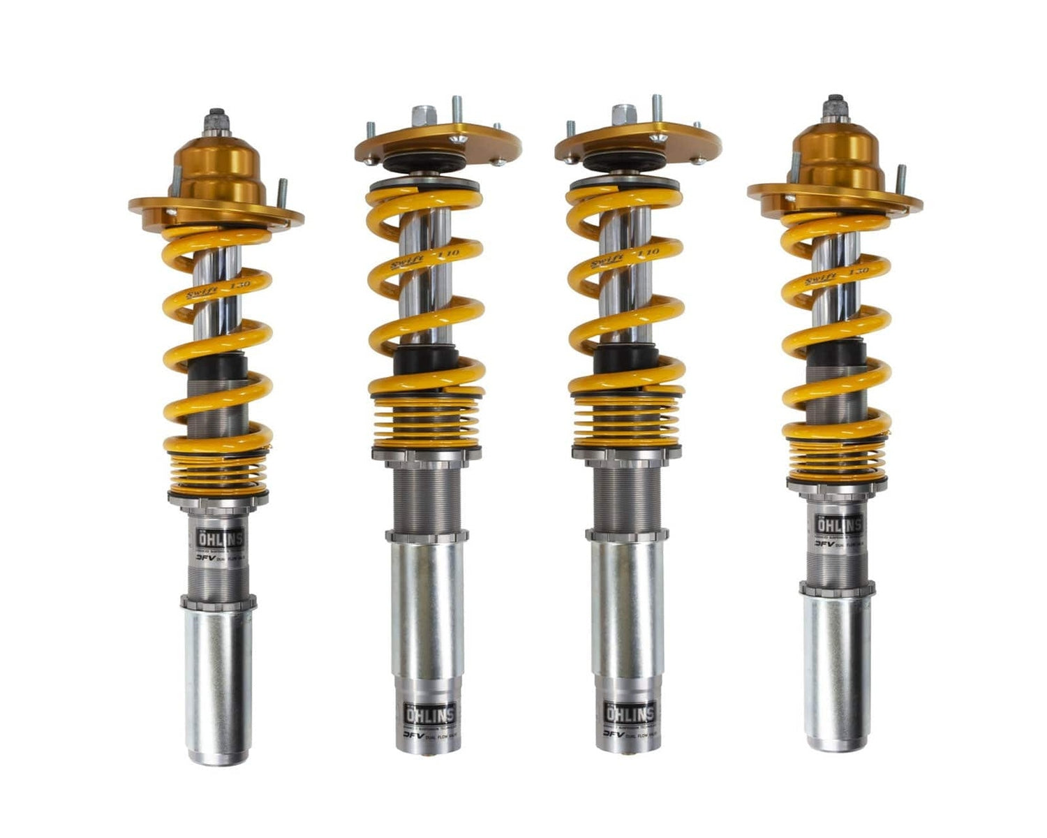 Ohlins Dedicated Track Coilovers - 2017+ Porsche Boxster 718 (982) POU MU40S1