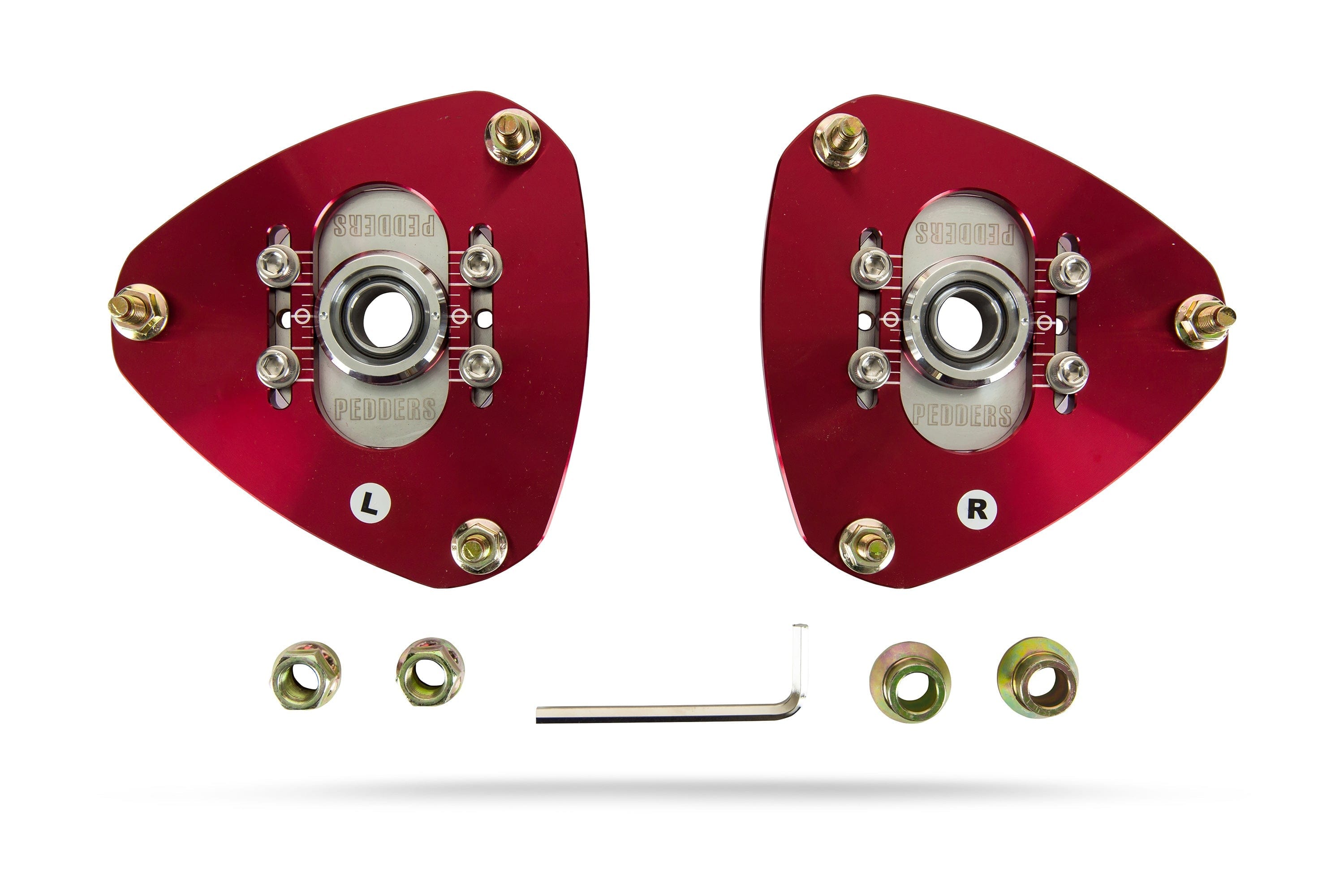 Pedders Adjustable Camber Plates for 2022-2026 Toyota GR86 RWD (ZN8) Roller Bearing PED-581838