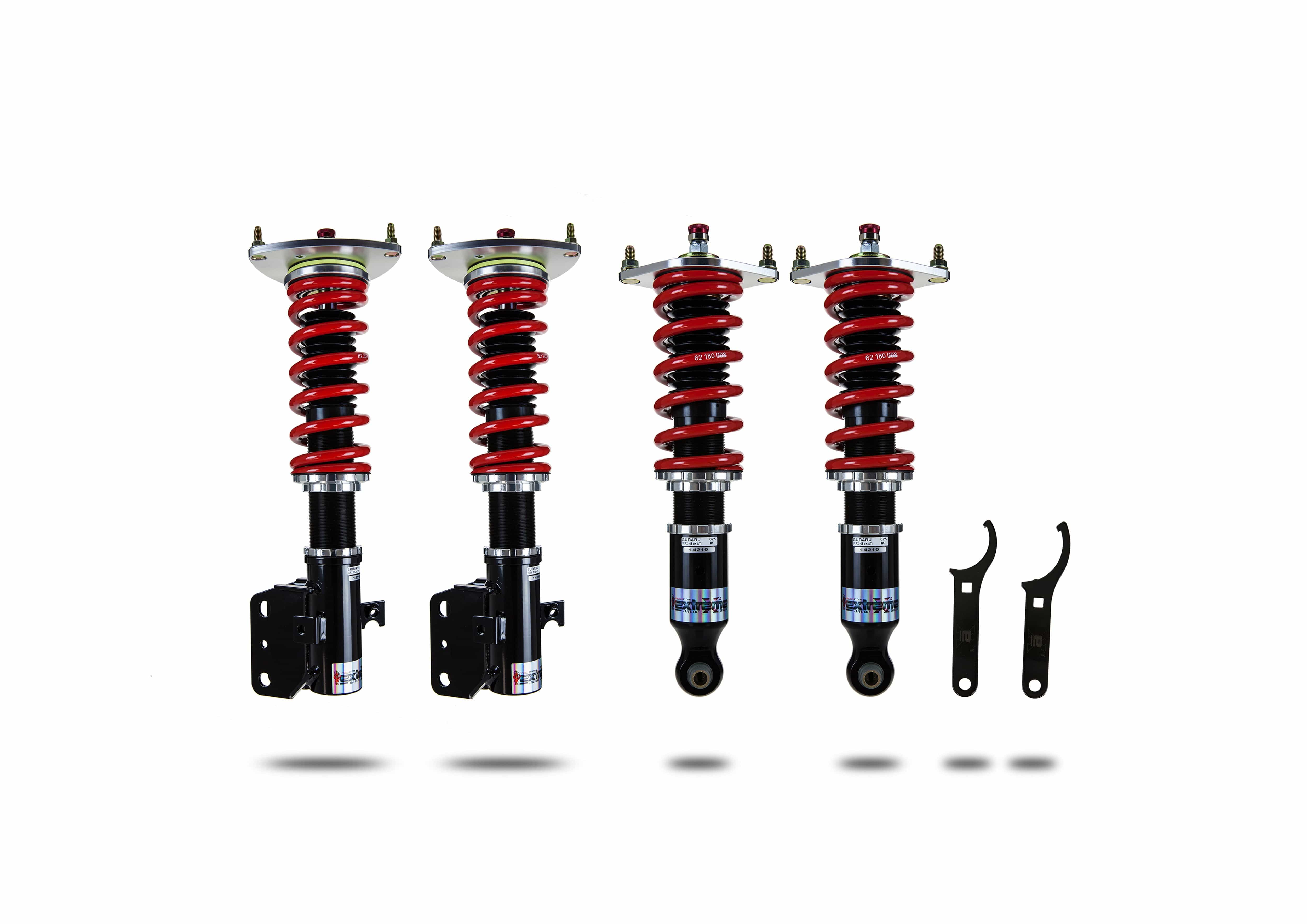 Pedders eXtreme XA Adjustable Coilover Kit for 2008-2014 Subaru WRX STI AWD (GR) PED-160025