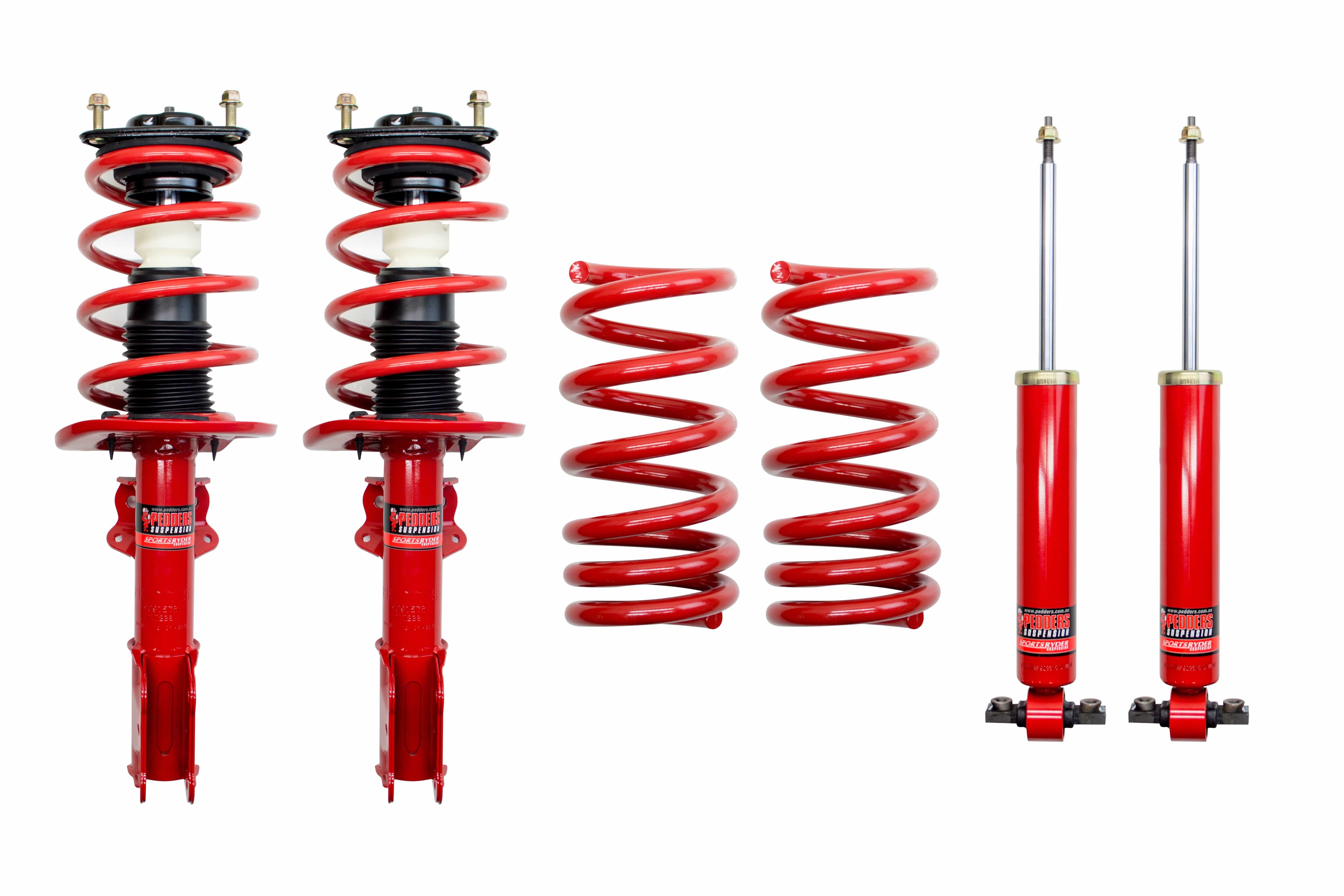 Pedders SportsRyder EZFIT Strut and Spring Kit for 2015-2021 Ford Mustang RWD (S550) PED-803051