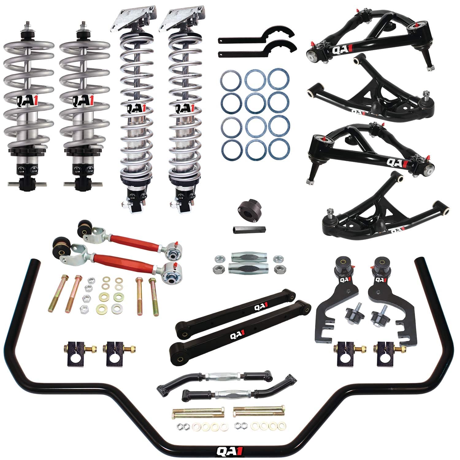 QA1 Level 2 Drag Suspension Kit with Shocks - 1964-1967 Chevrolet Malibu DK22-GMA1