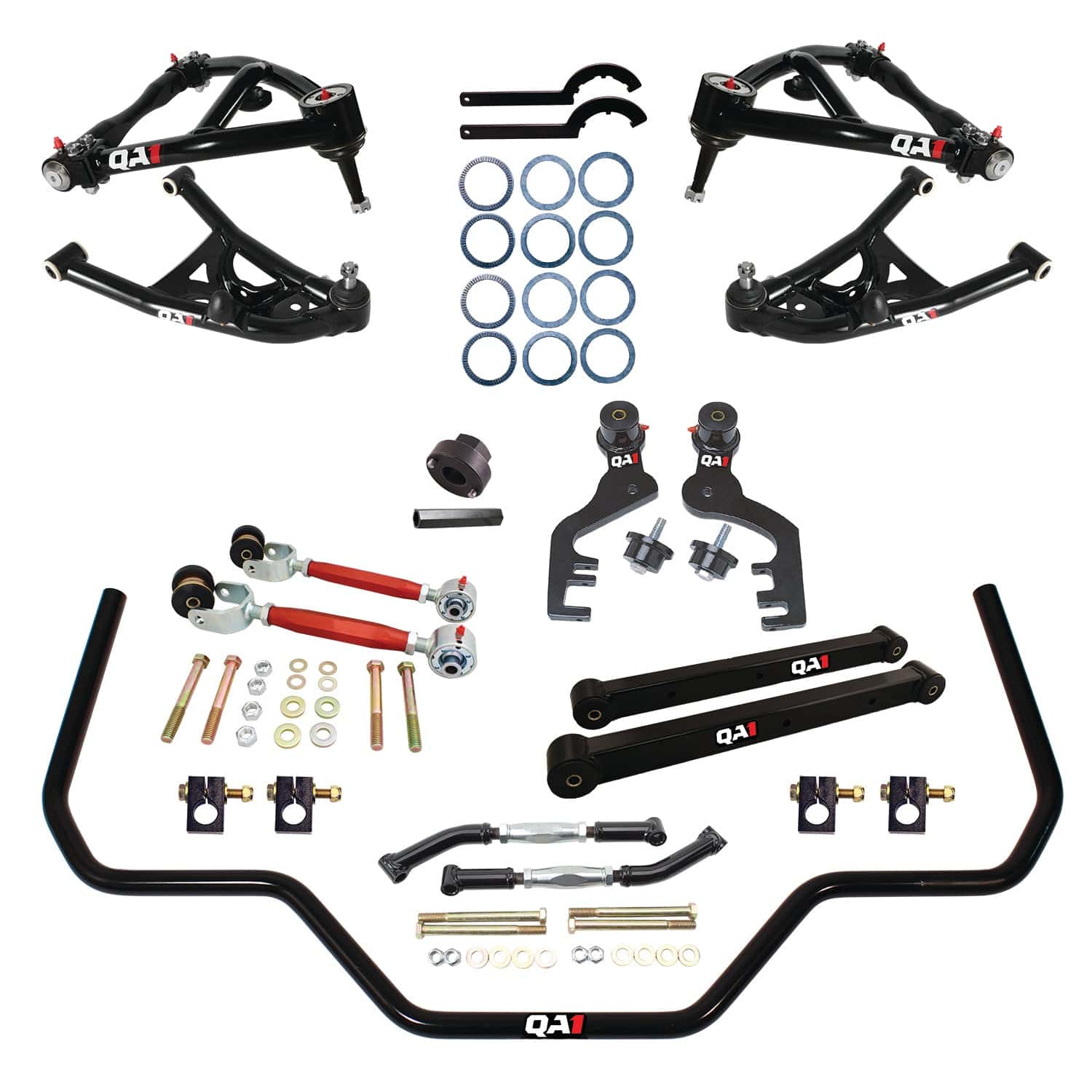 QA1 Level 2 Drag Suspension Kit without Shocks - 1968-1972 Chevrolet El Camino DK32-GMA2