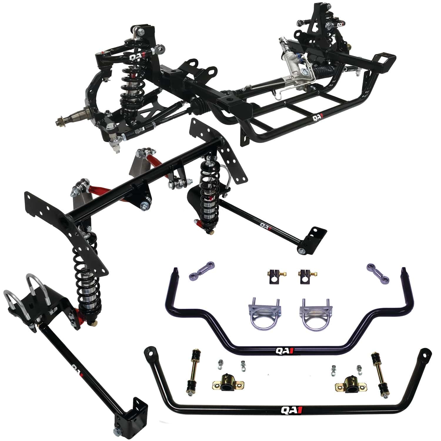 QA1 Level 2 Handling Suspension Kit, 0-2" Drop - 1967-1972 Dodge Dart HK22-CRA2