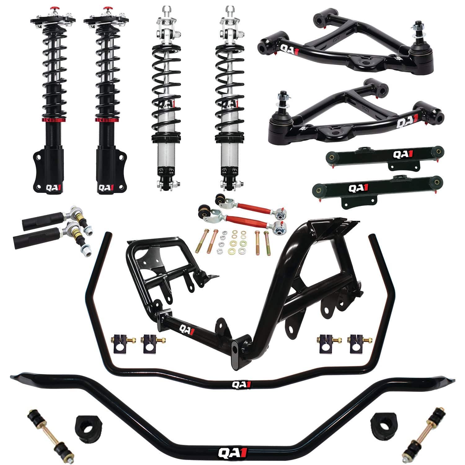 QA1 Level 2 Handling Suspension Kit, Wide Stance - 1987-1989 Ford Mustang HK42-FMM2