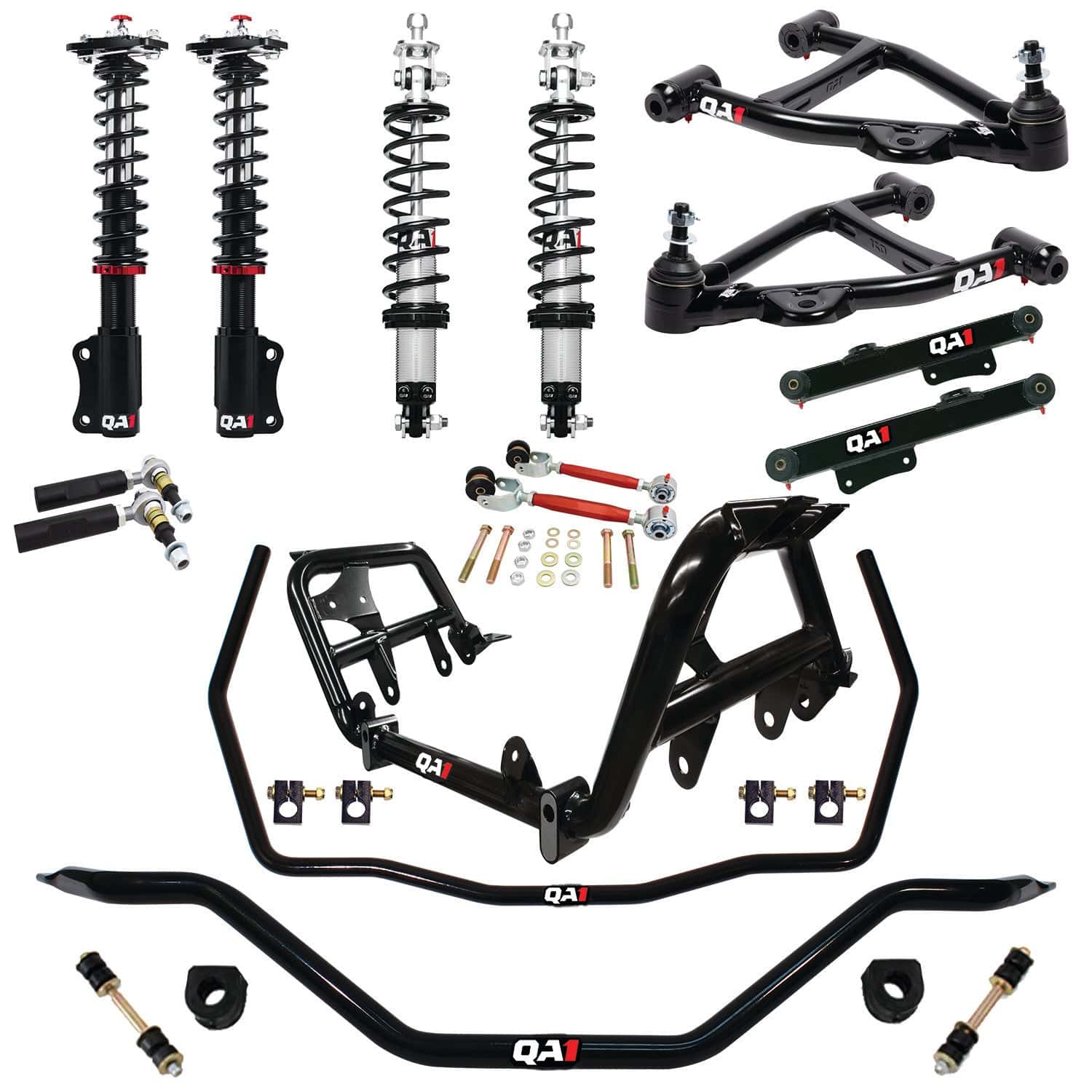 QA1 Level 2 Handling Suspension Kit, Wide Stance - 1990-1993 Ford Mustang HK42-FMM3