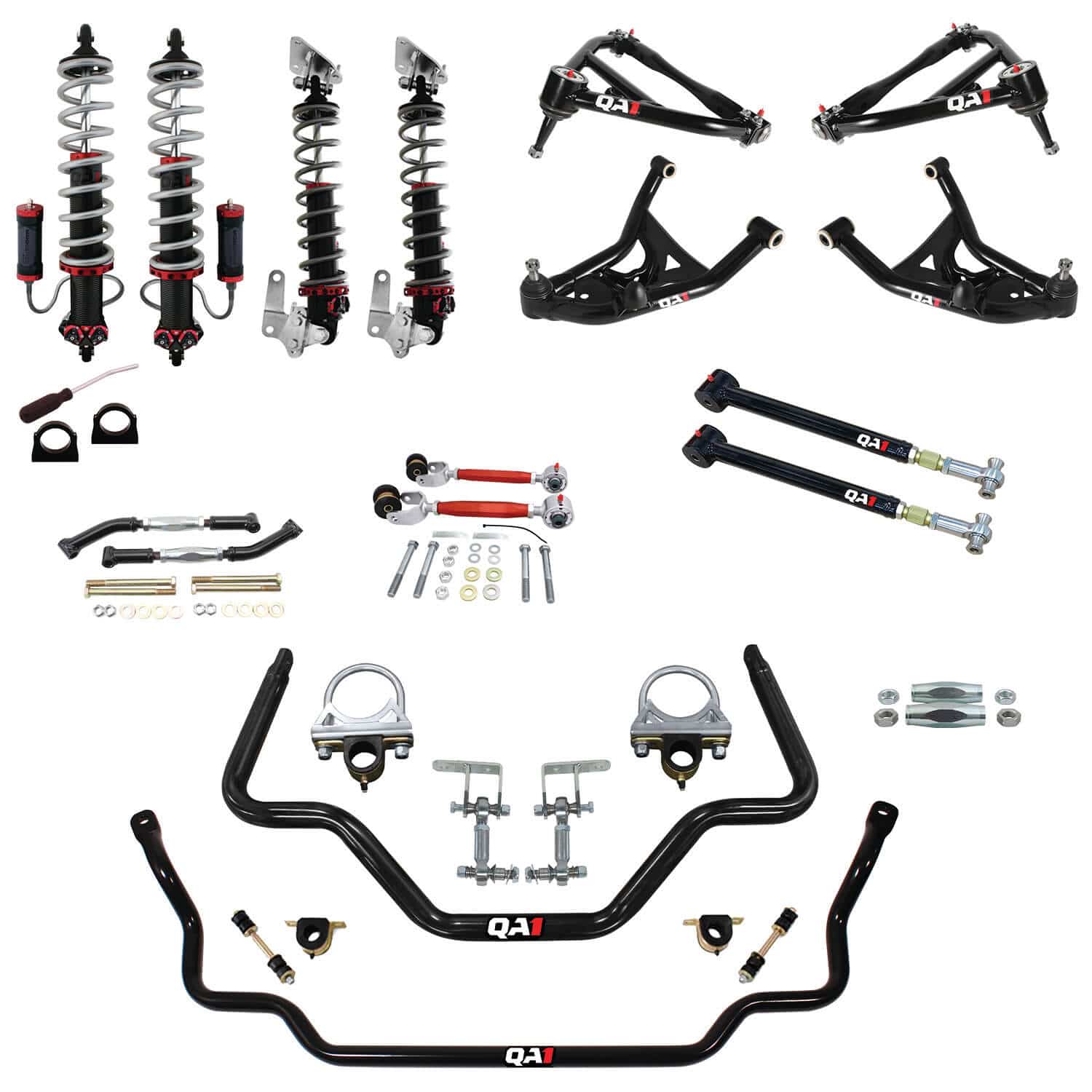 QA1 Level 3 Big Wheel Handling Suspension Kit - 1964-1967 Pontiac Tempest BW03-GMA1