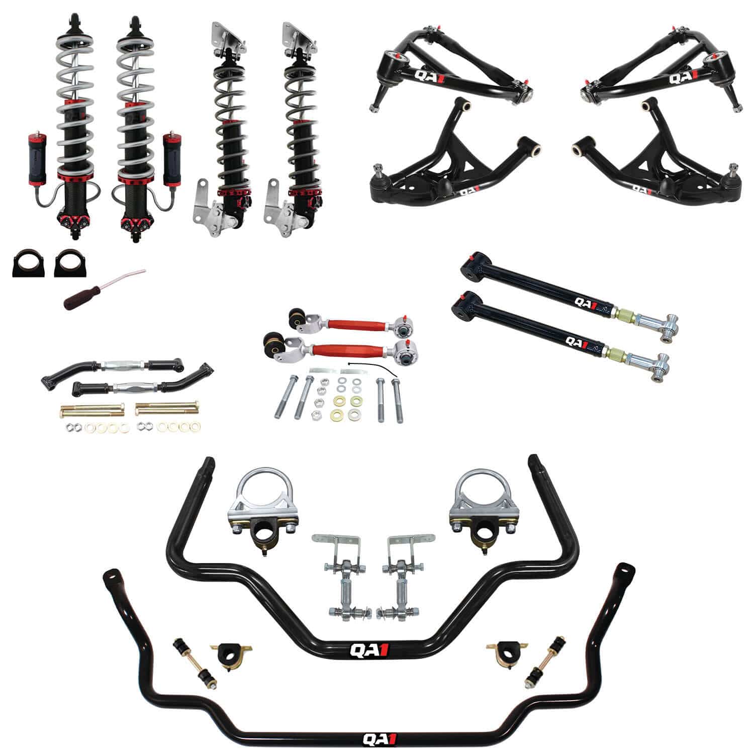 QA1 Level 3 Big Wheel Handling Suspension Kit - 1968-1972 Oldsmobile Cutlass BW03-GMA2