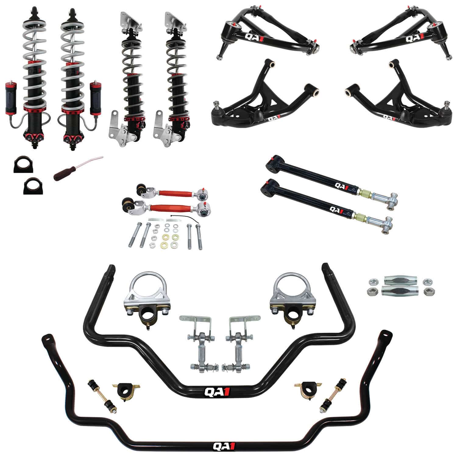 QA1 Level 3 Big Wheel Handling Suspension Kit - 1973-1977 Oldsmobile Cutlass BW03-GMA3