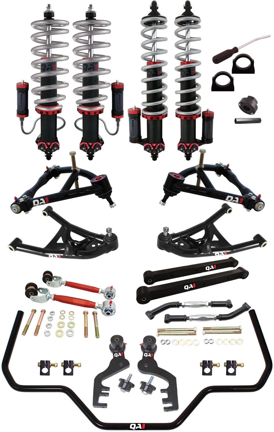 QA1 Level 3 Drag Suspension Kit with Shocks - 1970-1972 Chevrolet Monte Carlo DK23-GMG2