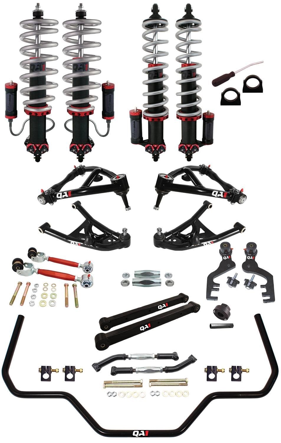 QA1 Level 3 Drag Suspension Kit without Shocks - 1964-1967 Chevrolet Chevelle DK33-GMA1