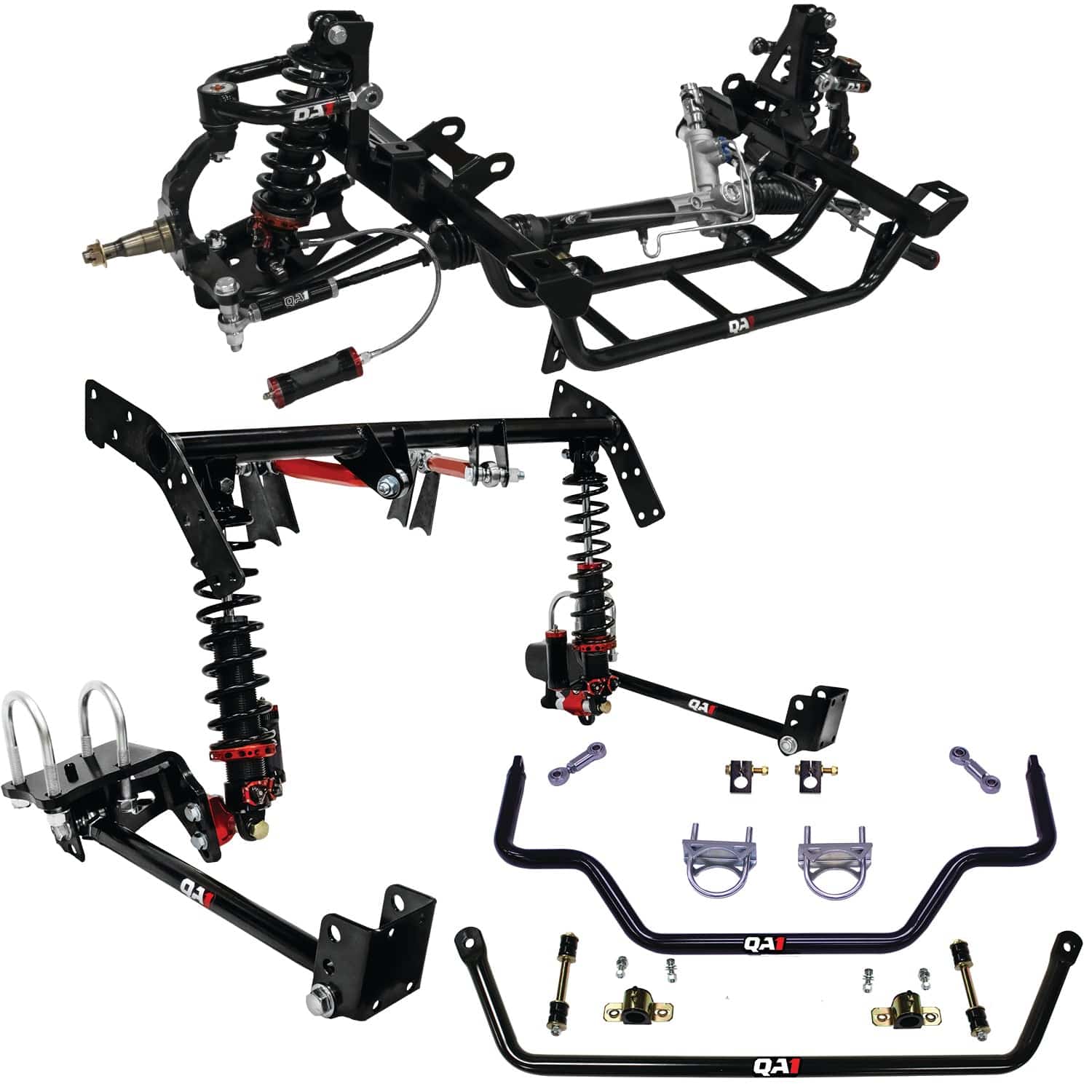 QA1 Level 3 Handling Suspension Kit, 0-2" Drop - 1970-1974 Dodge Challenger HK23-CRE1