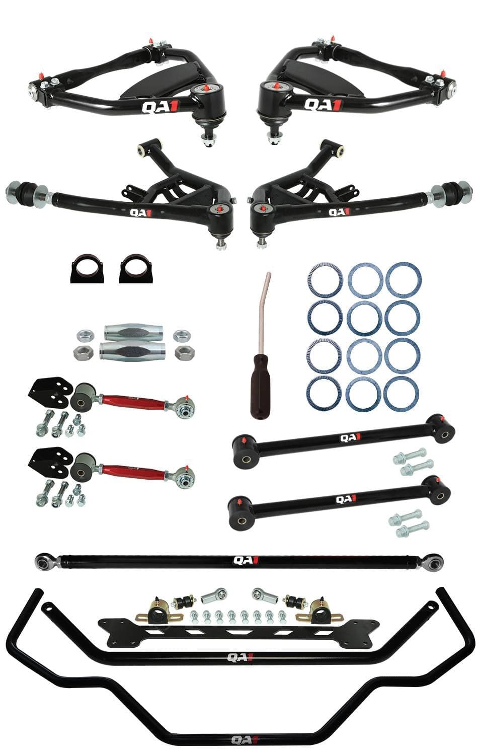 QA1 Level 3 Suspension Handling Kit without Shocks - 1965-1970 Chevrolet Impala HK13-GMB2