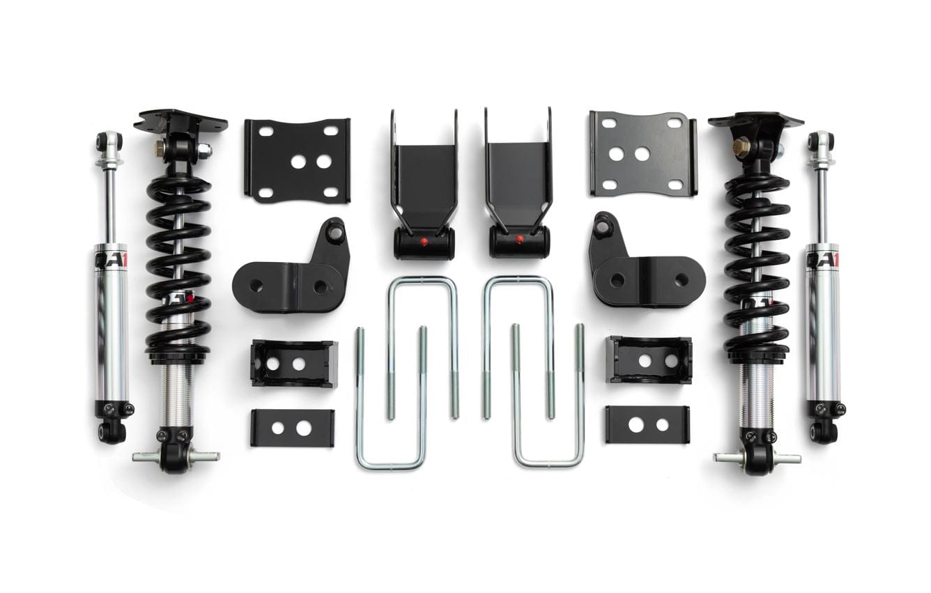 QA1 Lowering Kit - Double Adjustable - 2015-2020 Ford F-150 AWD LK02-FF02