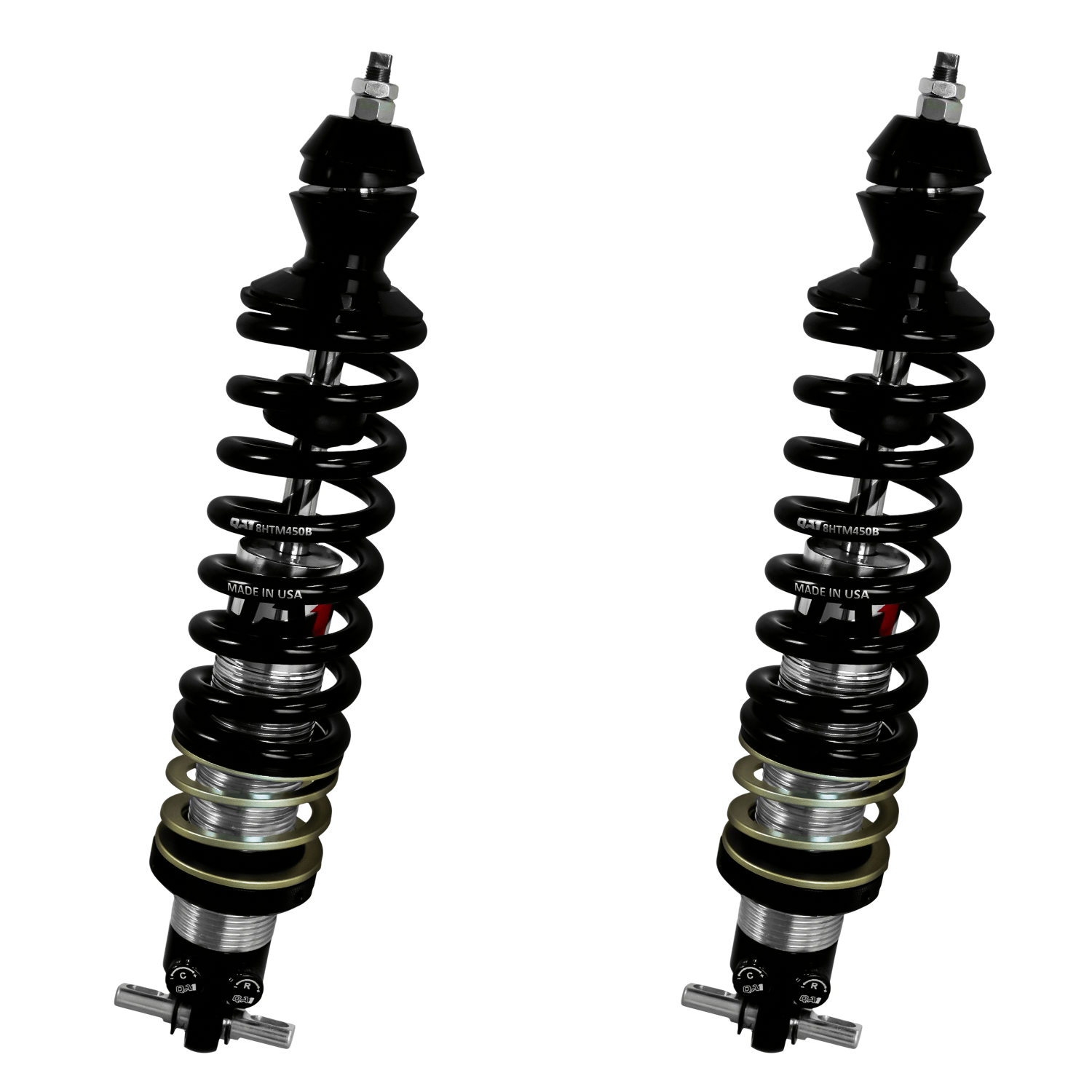 QA1 Proma Star Front Pro Coilover Kit - Double Adjustable, 550 lbs/in Rate - 1997-2013 Chevrolet Corvette GD455-08550