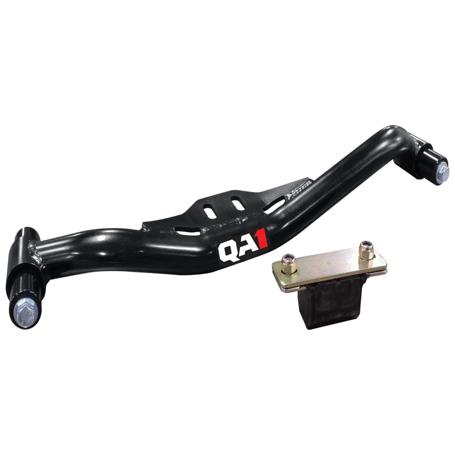 QA1 Short Transmission Crossmember with Powerglide, 700R4, TH350, TH200 or 4L60E Trans. - 1979-1993 Ford Mustang 52108