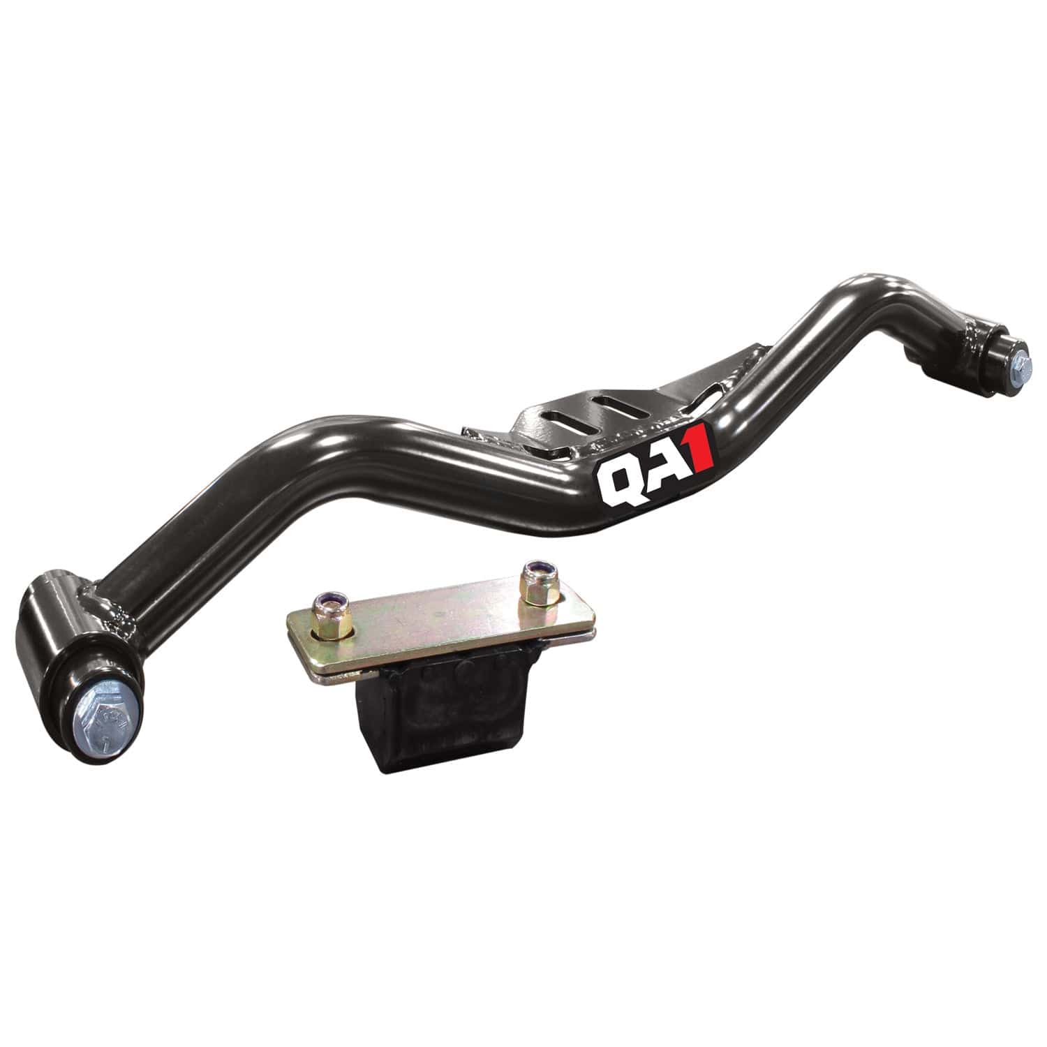 QA1 Short Transmission Crossmember with Powerglide, 700R4, TH350, TH200 or 4L60E Trans. - 1994-1998 Ford Mustang 52110