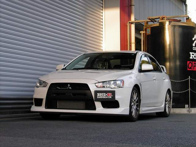 RS-R Down Sus Lowering Springs - 2008-2015 Mitsubishi Evolution X (CZ4A) B250D