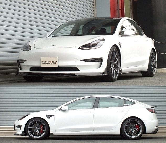 RS-R Ti2000 Down Sus Lowering Springs - 2019+ Tesla Model 3 (AWD) TL002TD